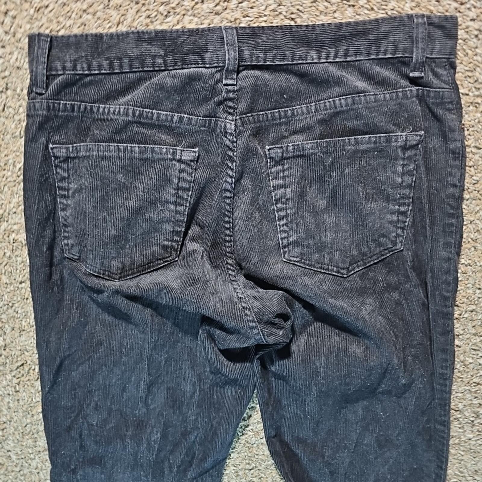 Gap Gap Corduroy Bootcut Stretch Pants Women’s 16R Black Stretch Size 38" / US 16 / IT 52 - 5 Thumbnail