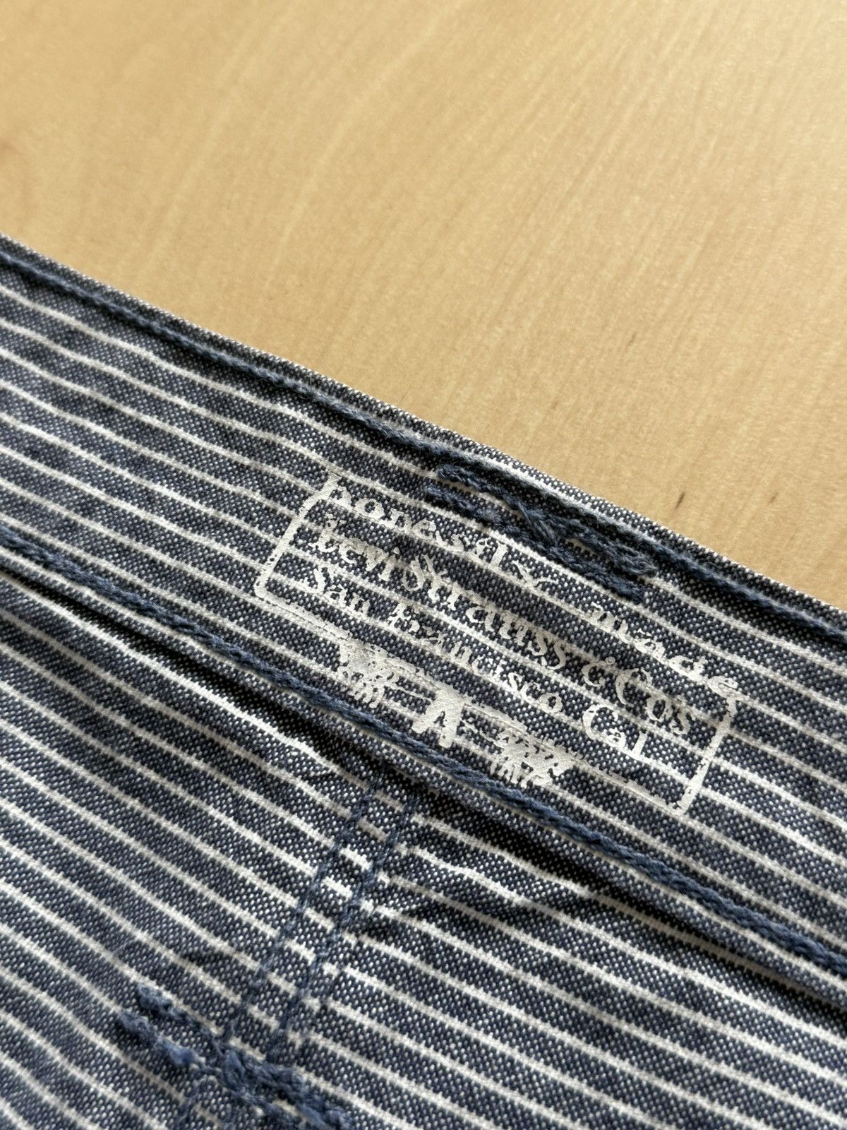 Levi's Made & Crafted Levis Made & Crafted striped denim shorts Size US 32 / EU 48 - 6 Thumbnail