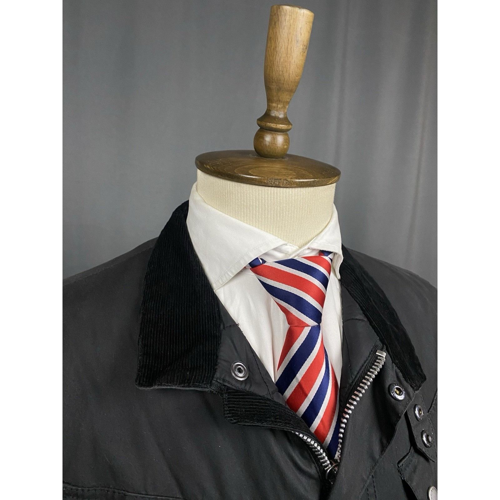 Barbour Barbour International Duke Men's Black Waxed Motorcycle Jack Size US L / EU 52-54 / 3 - 6 Thumbnail