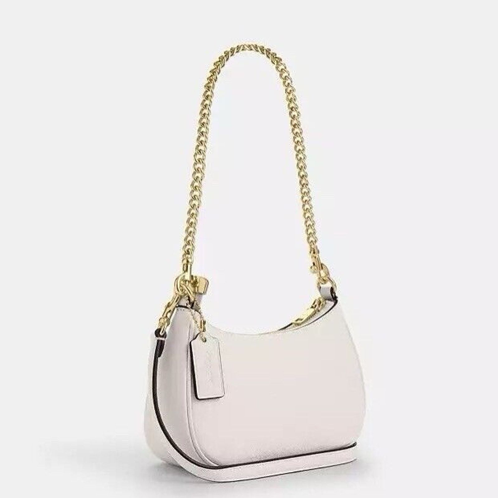 Coach NWT Coach Teri Mini Crossbody Bag CW309 Leather Chalk Size ONE SIZE - 8 Thumbnail