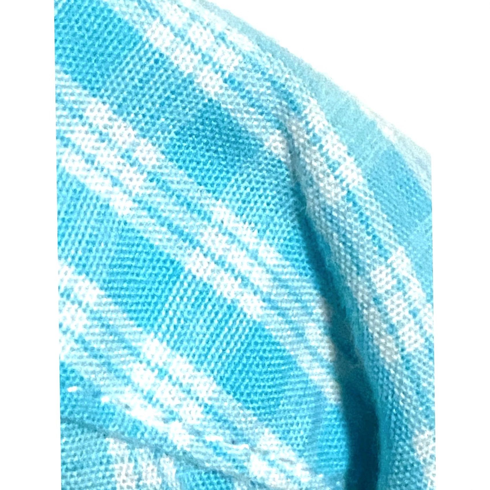 Izod Izod Blue Plaid Button Front Shirt Mens S Summer Coastal Business Casual Office Shirt Size US S / EU 44-46 / 1 - 4 Thumbnail