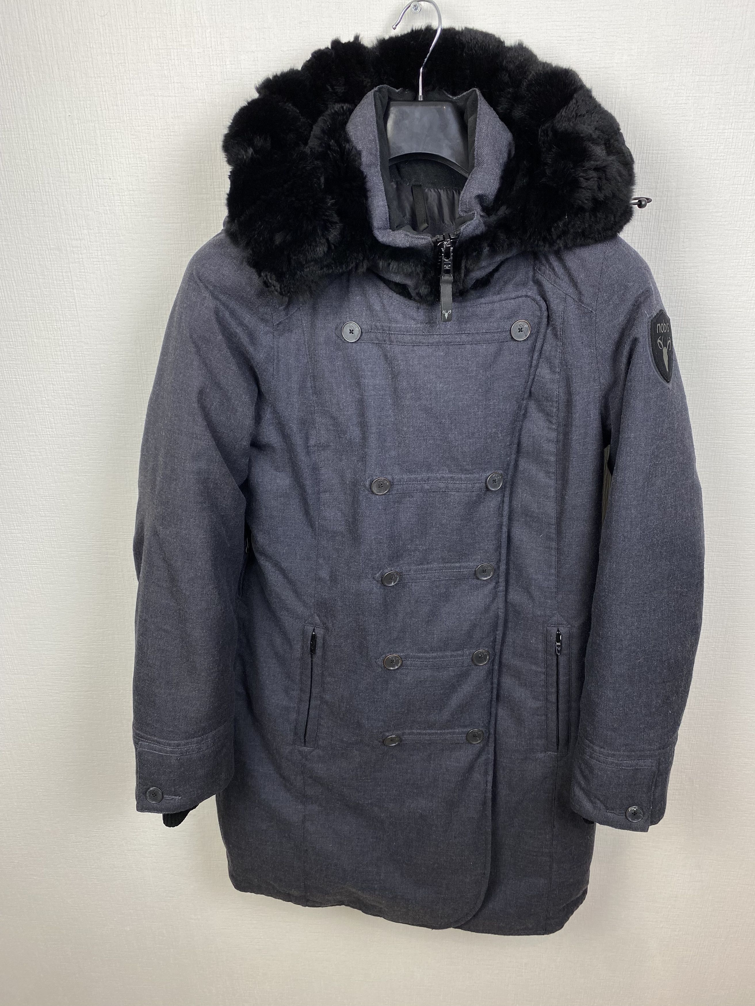 Nobis Nobis Canada Down Ursula Women's Double Breasted Coat size L Size L / US 10 / IT 46 - 1 Thumbnail