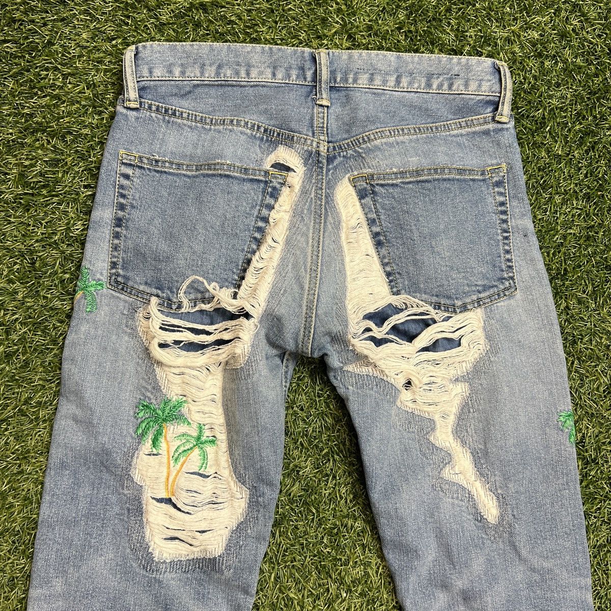 Vlone Vlone palm tree denim Size US 29 - 5 Thumbnail