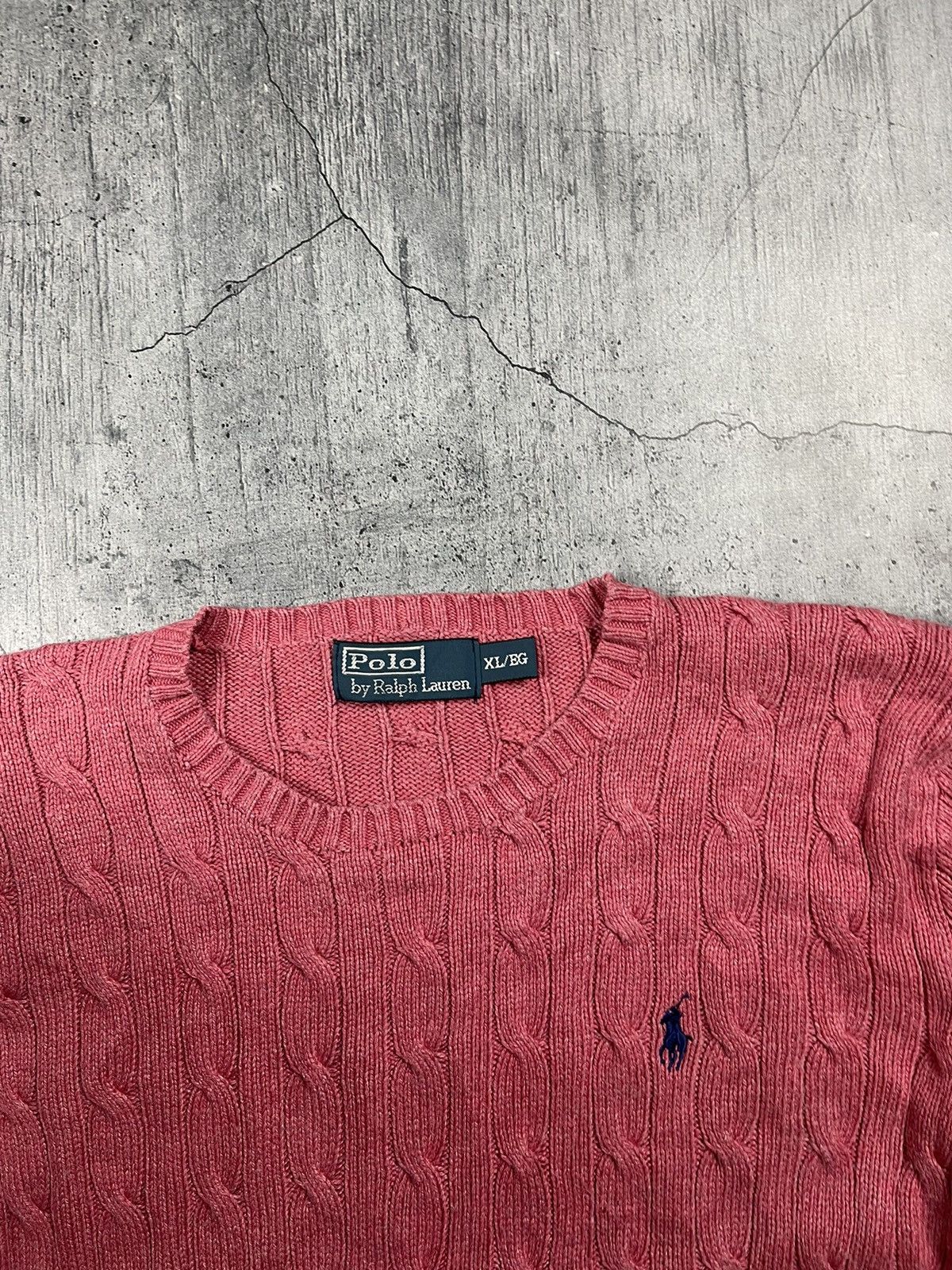 Polo Ralph Lauren × Vintage Vintage Polo Ralph Lauren Knit Sweater Y2K Size XL / US 12-14 / IT 48-50 - 2 Thumbnail