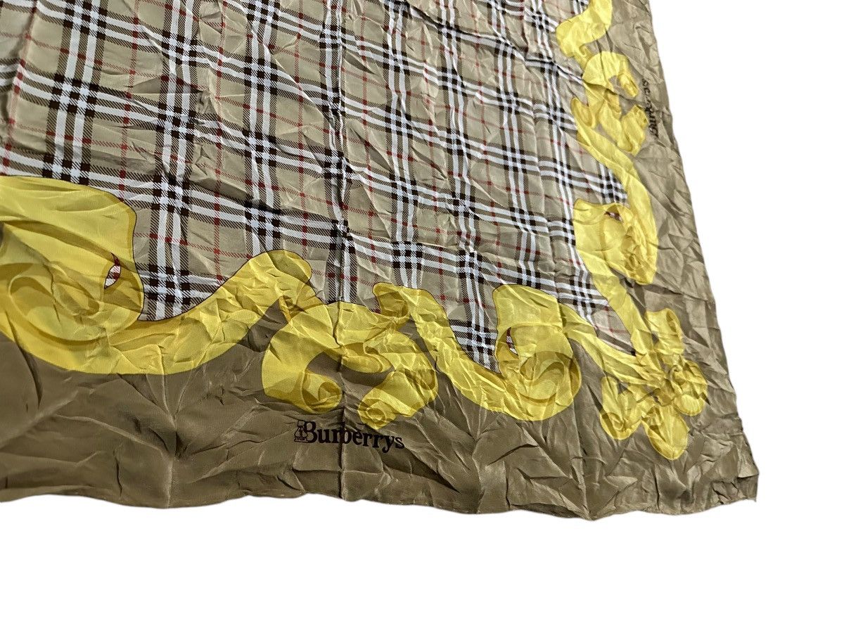 Burberry Burberry nova checked pure silk scarf Size ONE SIZE - 4 Thumbnail