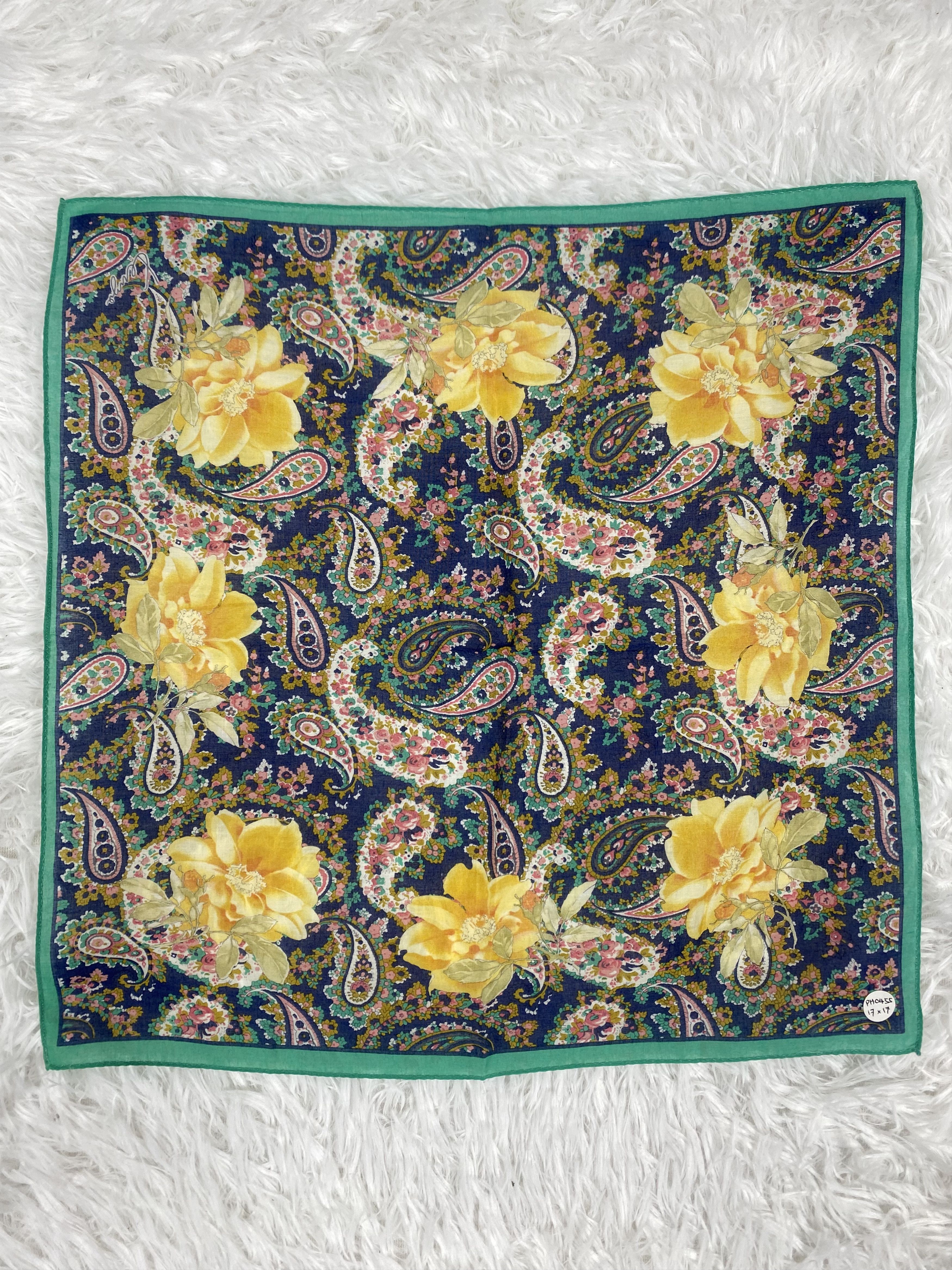 Kenzo Vintage Kenzo Handkerchief Neckerchief Ph0455 Size ONE SIZE - 3 Thumbnail