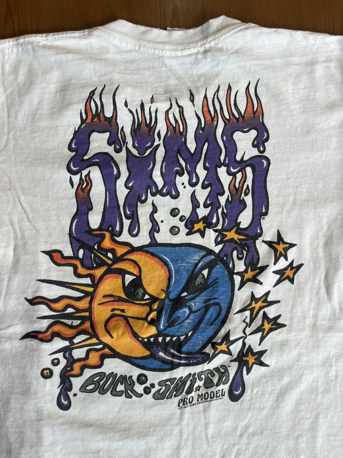 Vision Streetwear Vtg SIMS BUCK:SMITH VISION STREET WEAR Artwork Pro-model87’s Size US M / EU 48-50 / 2 - 8 Thumbnail