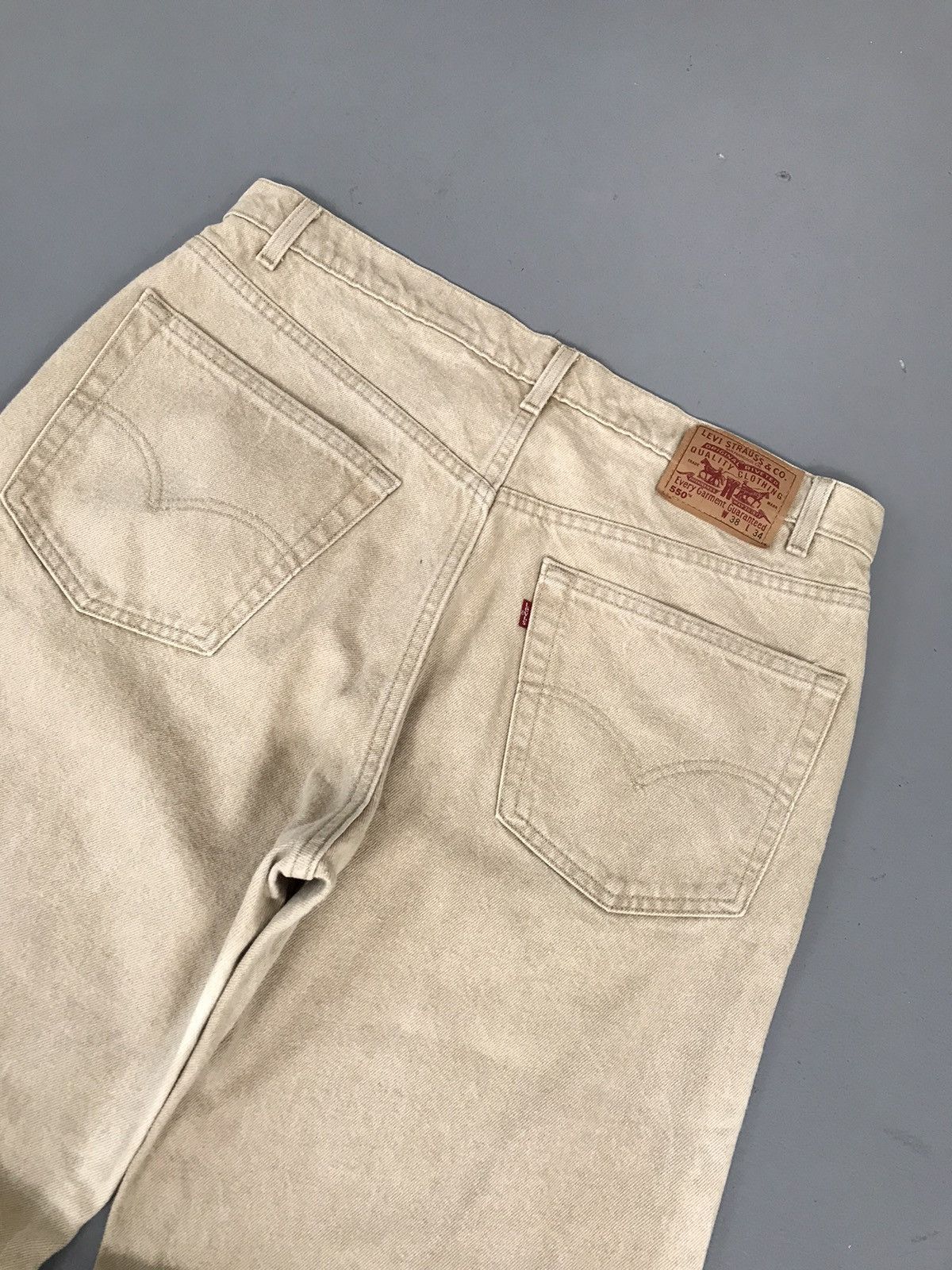 Levi's × Vintage Vintage Levi’s 550 red tab denim Size US 38 / EU 54 - 10 Thumbnail