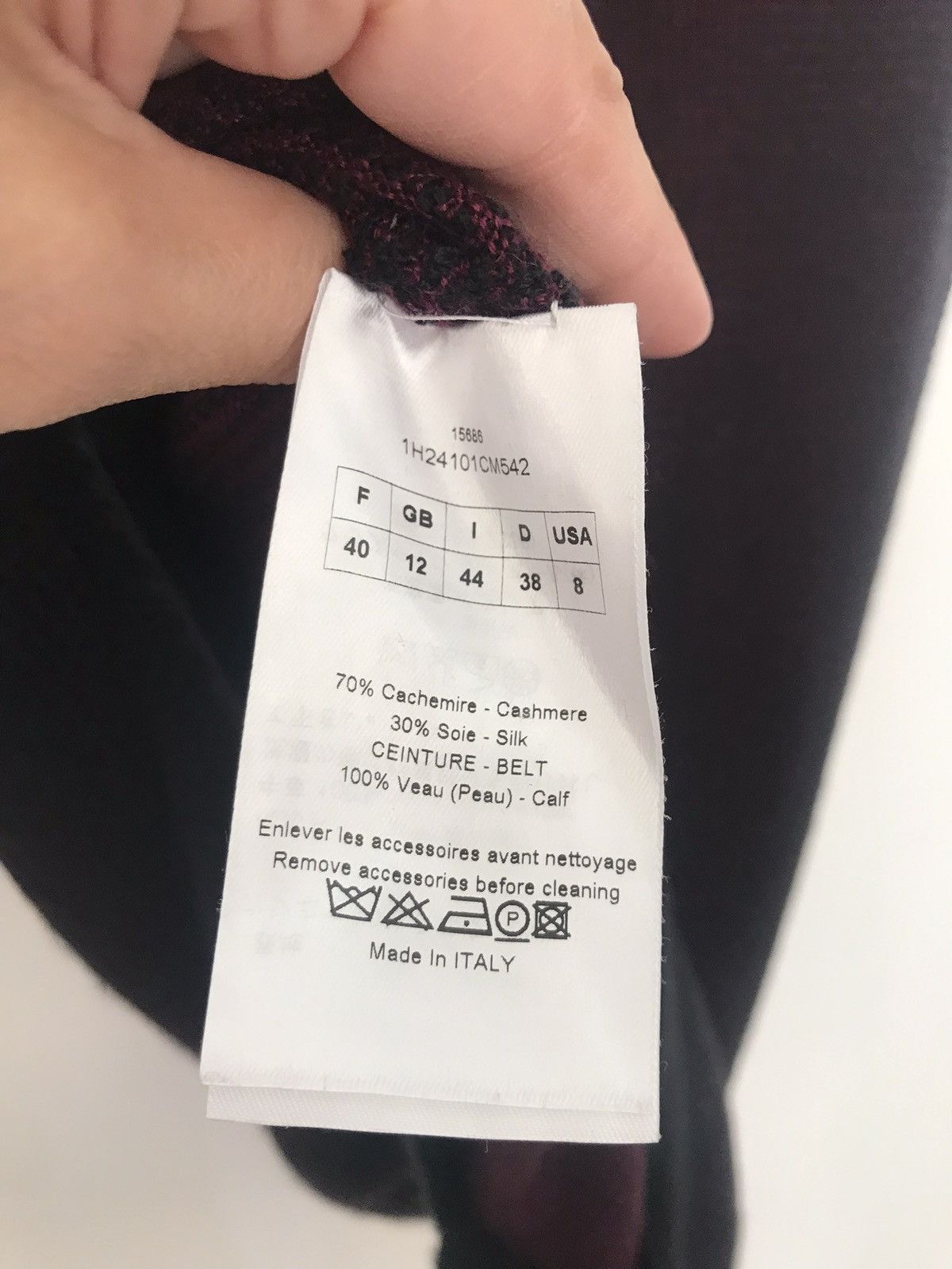 Dior CHRISTIAN DIOR CASHMERE AND SILK Size M / US 6-8 / IT 42-44 - 6 Thumbnail