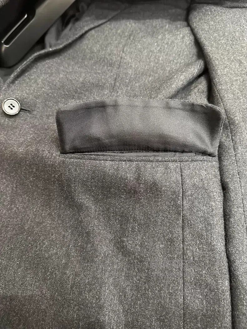 Saint Laurent Paris Saint Laurent Paris Gray wool suit jacket Size US S / EU 44-46 / 1 - 7 Thumbnail