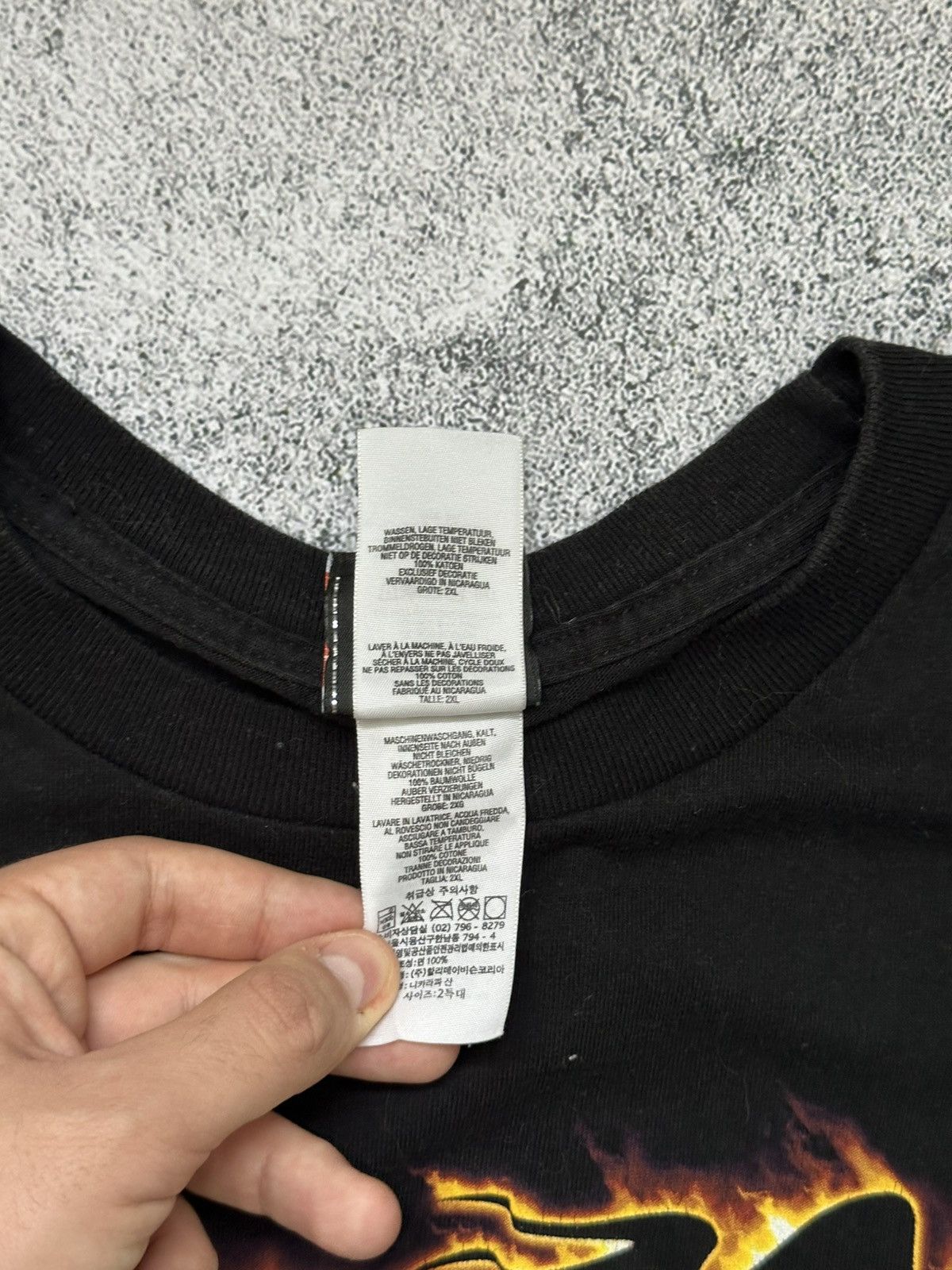 Harley Davidson Vintage Harley Davidson T-shirt Stratstone Moto Size US XXL / EU 58 / 5 - 11 Thumbnail