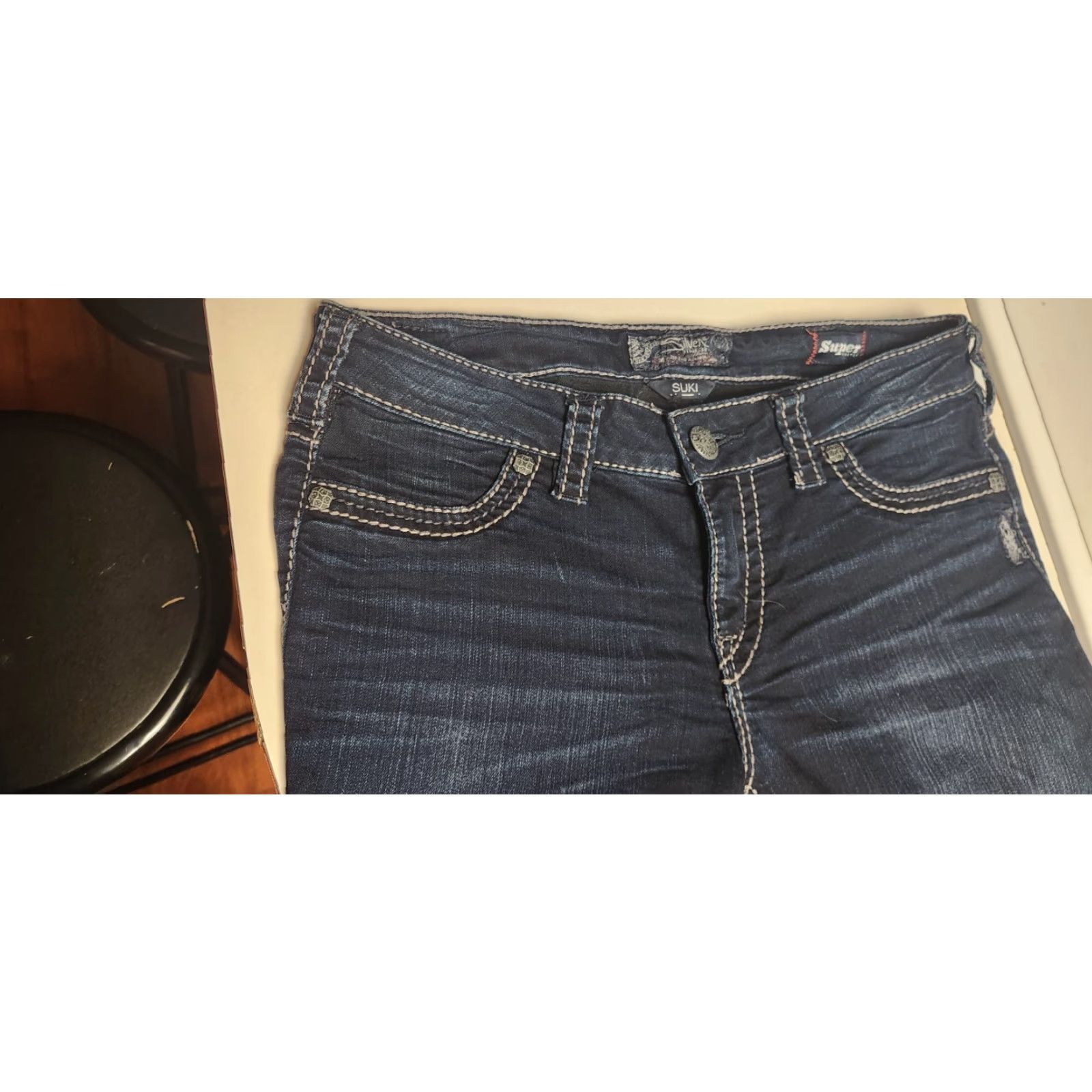 Silver Jeans Co. VINTAGE Size 30" / US 8 / IT 44 - 7 Thumbnail