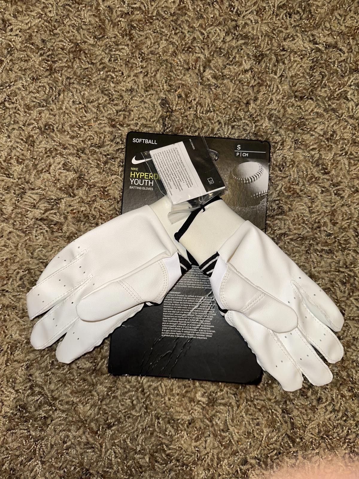 Nike Nike YouthAlpha Huarache Edge Batting Gloves Size ONE SIZE - 4 Thumbnail