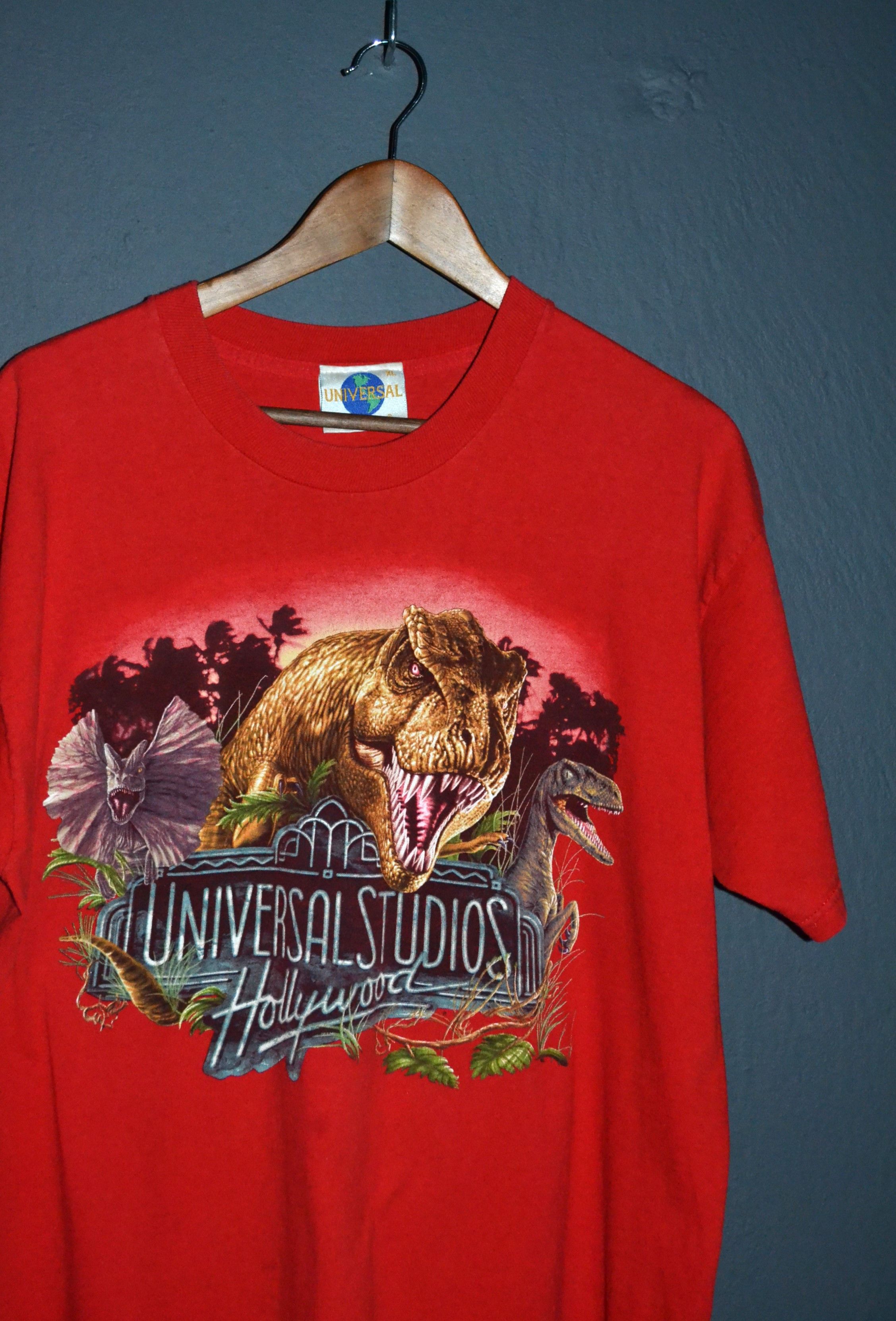 Universal Studios 90’s Vintage Jurassic Park Universal Studios Tee Shirt XL Size US XL / EU 56 / 4 - 2 Thumbnail
