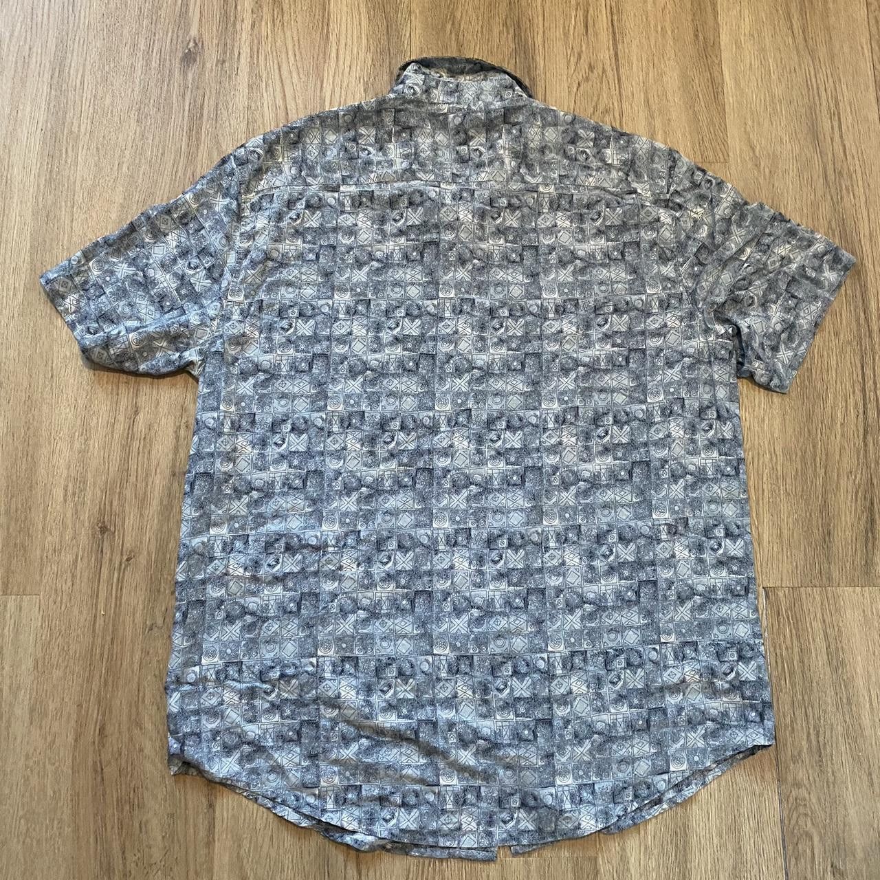Other Grey short sleeve button up shirt Hawaii Summer Size US L / EU 52-54 / 3 - 3 Thumbnail