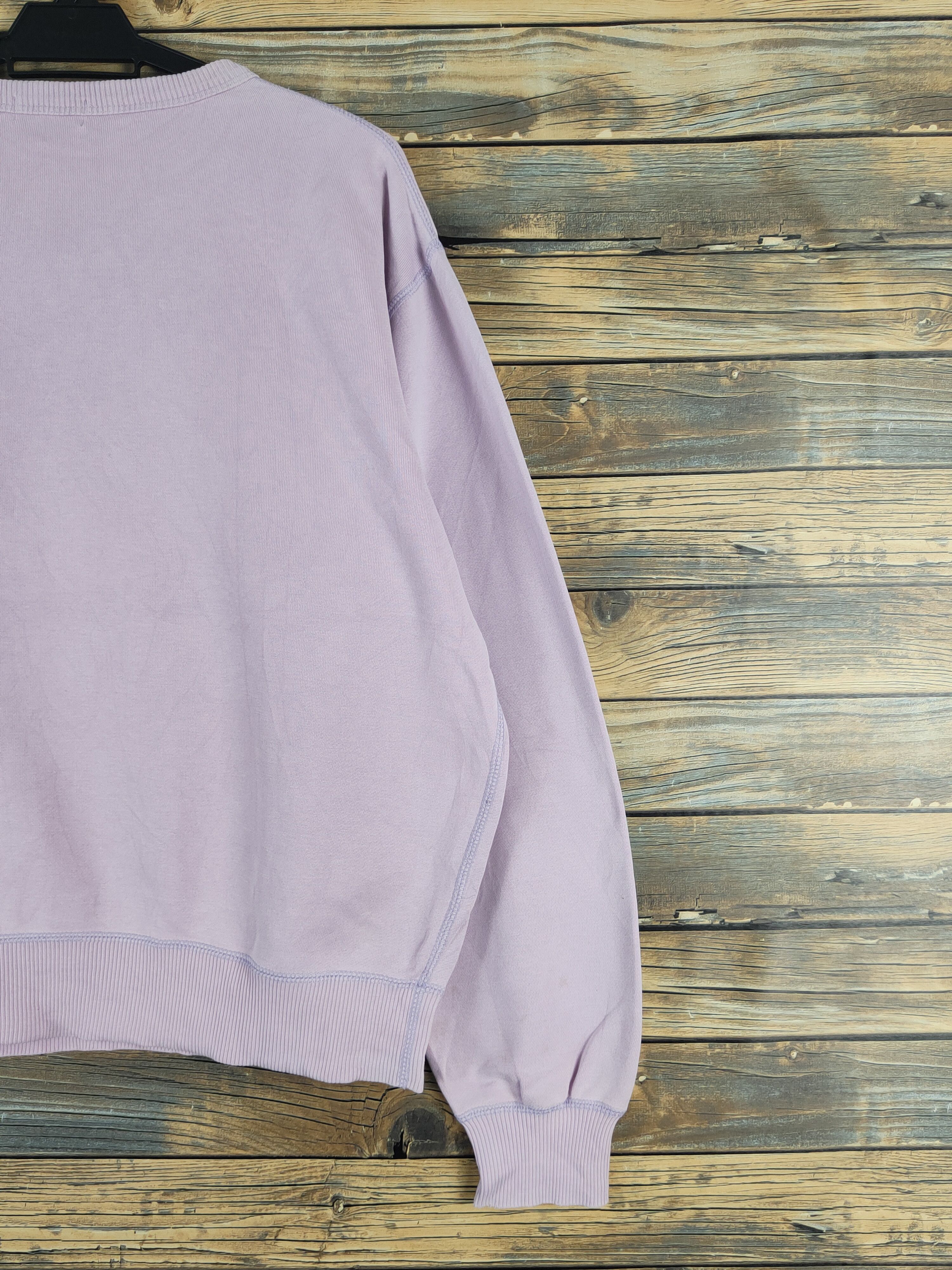 Japanese Brand Uniqlo vintage Light Purple Sweatshirts #W1456 Size US M / EU 48-50 / 2 - 9 Thumbnail