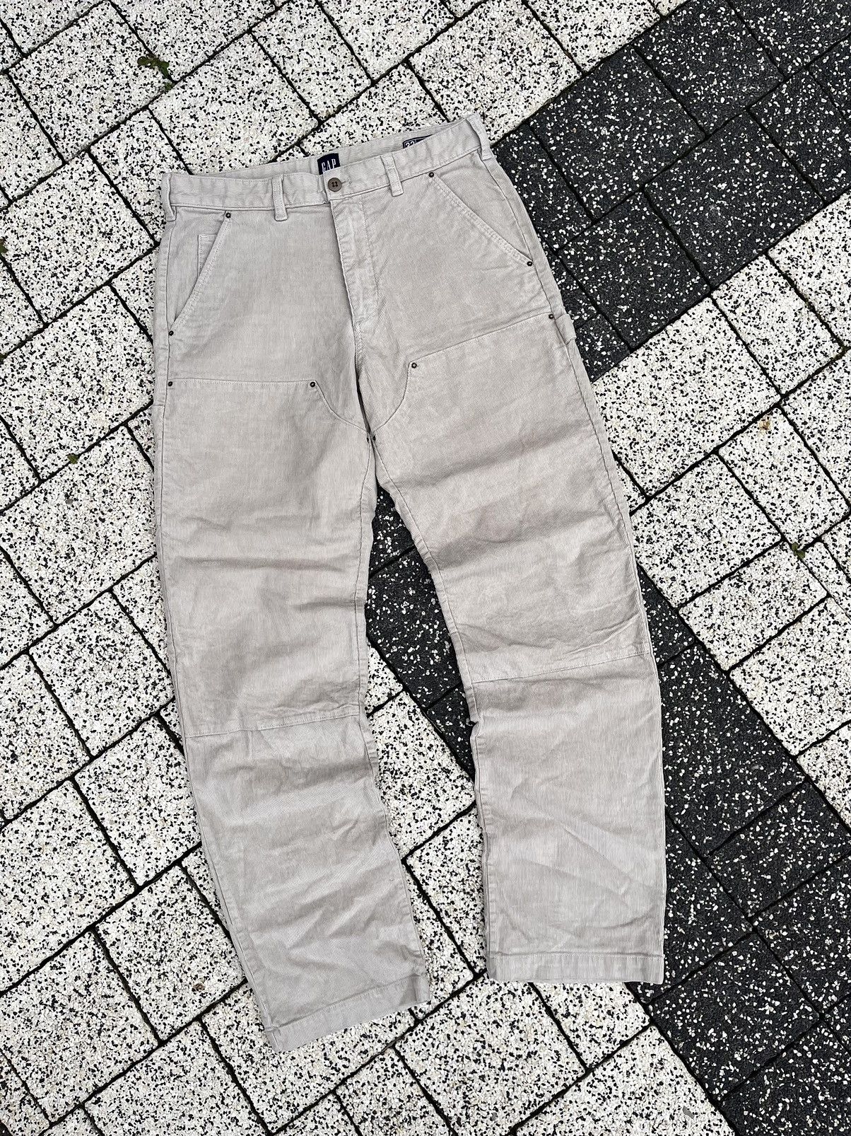 Vintage Double Knee Workwear Pants Corduroy Carhartt Style