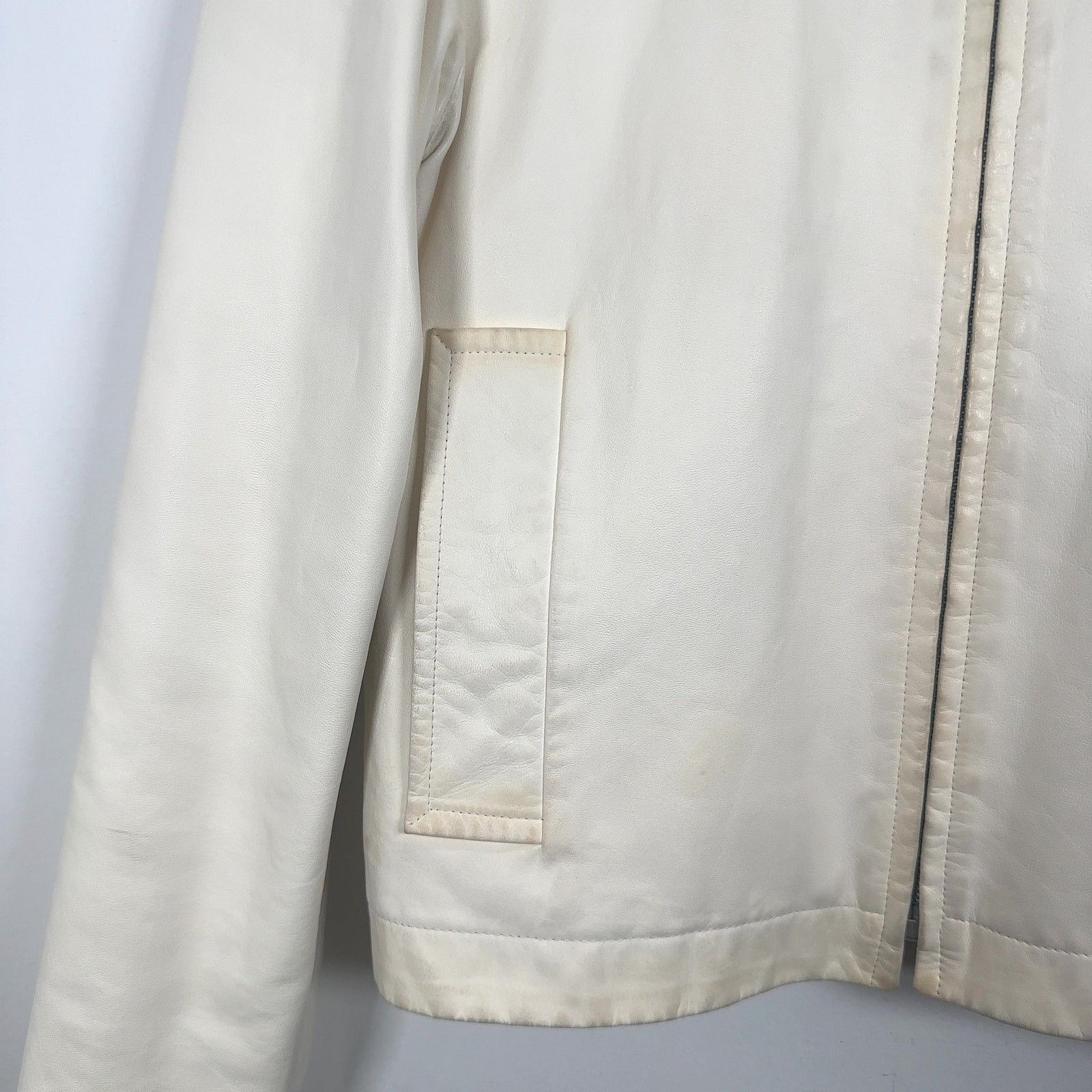 Hermes Hermes Reversible Lambskin Leather Jacket Size US S / EU 44-46 / 1 - 15 Thumbnail