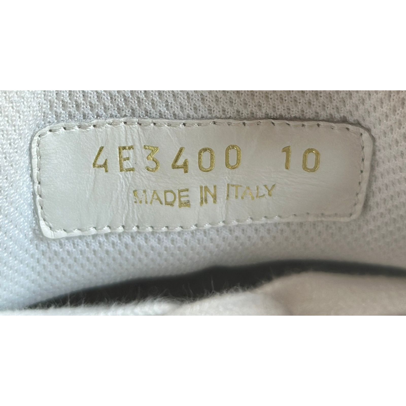 Prada America's Cup Sneakers Blue Glitter Detail Size 10Uk