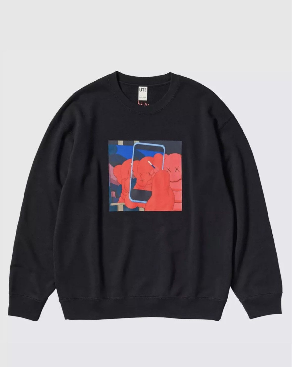 Andy Warhol × Kaws × Uniqlo UT Uniqlo X Andy Warhol X Kaws Box Logo Pullover Sweatshirt Size US M / EU 48-50 / 2 - 2 Thumbnail