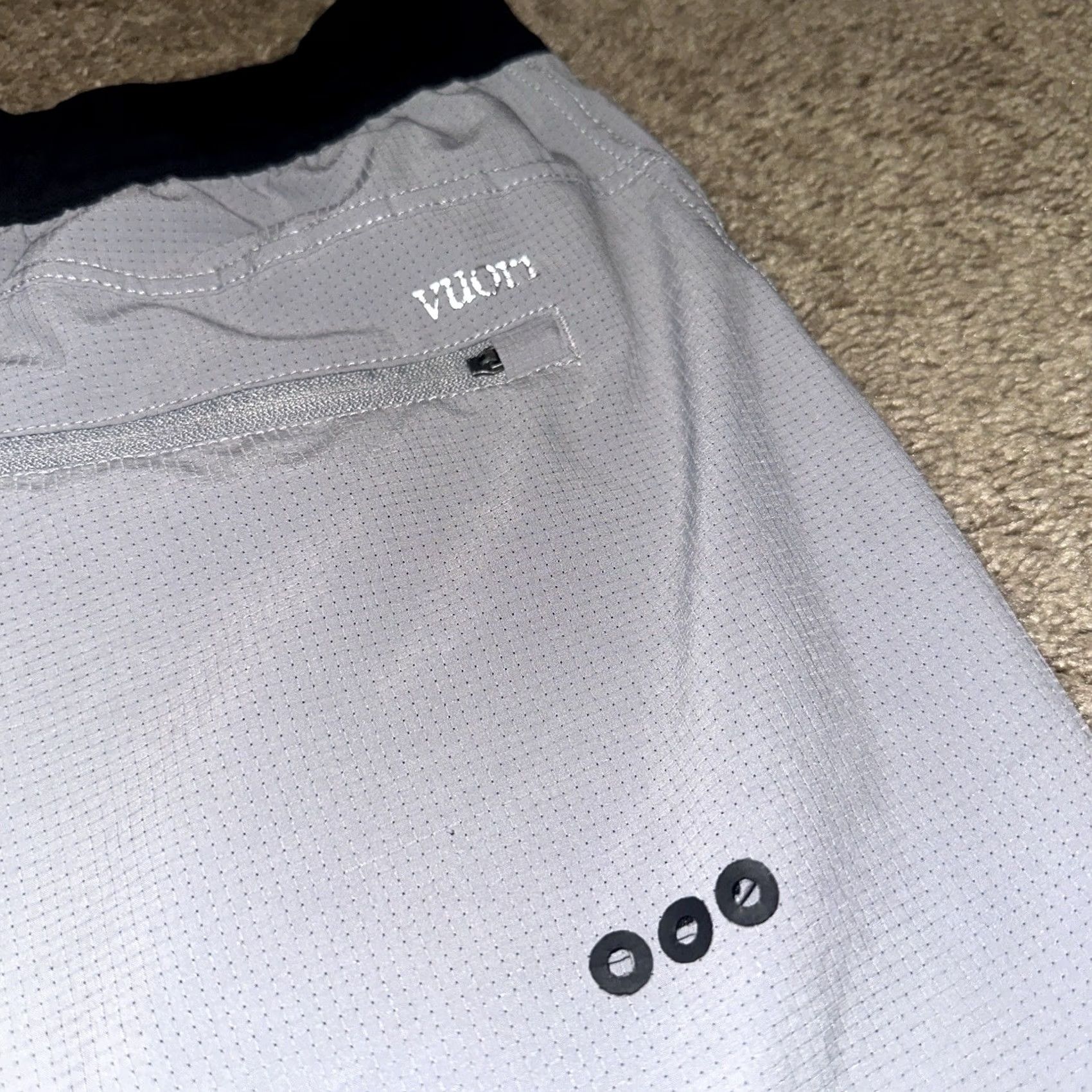 Vuori Vuori Draft Shorts Men's S Performance Activewear Pockets Gray Size US 29 - 4 Thumbnail