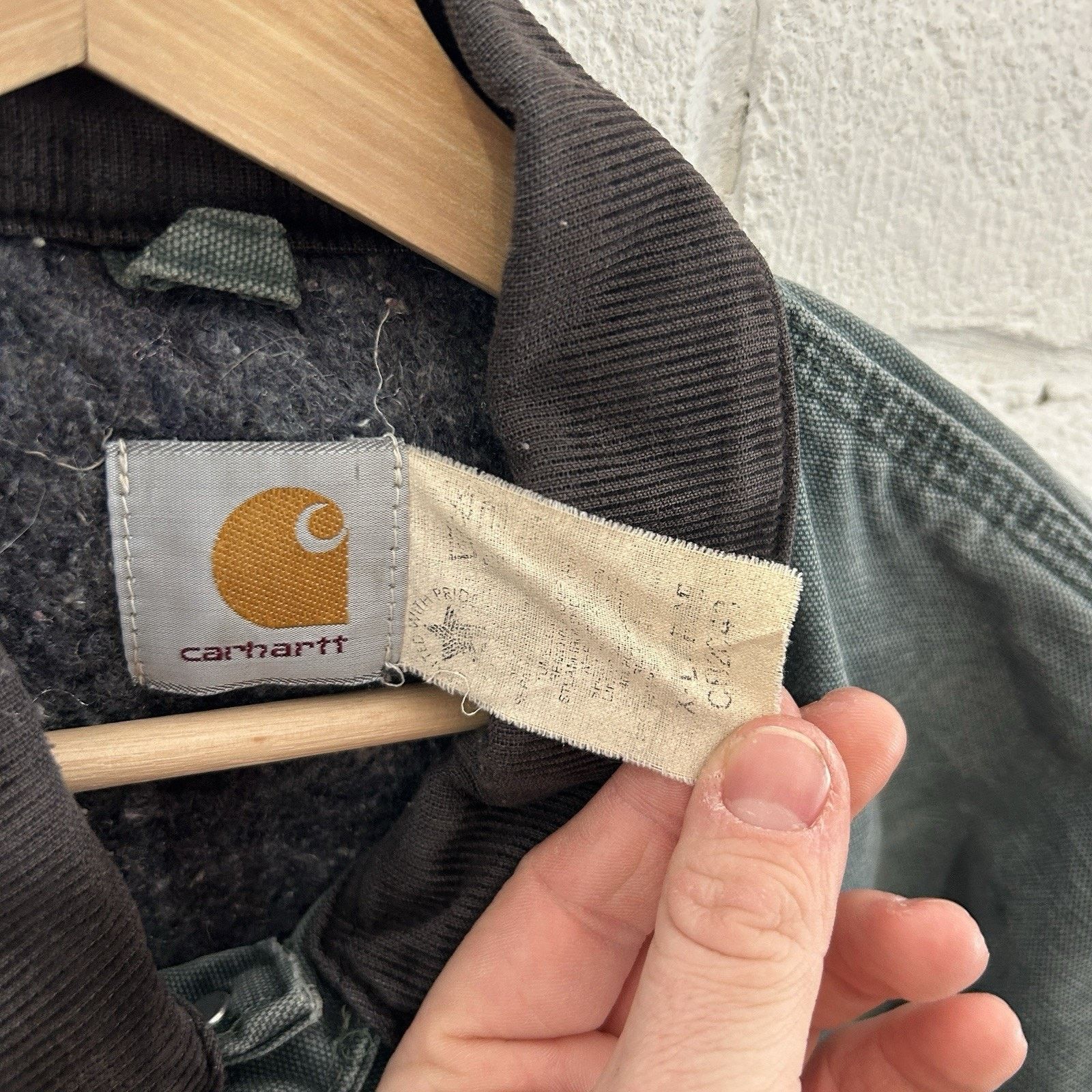 Carhartt Vintage Carhartt Blanket-Lined Chore Coat “Hunter Green” Size US XL / EU 56 / 4 - 11 Thumbnail