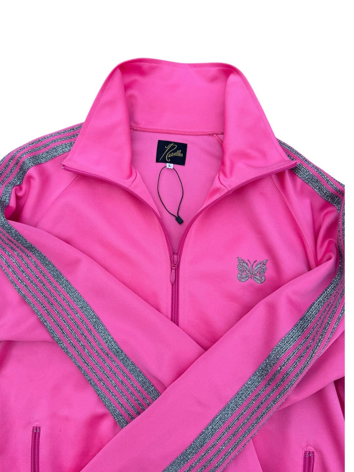 Needles Needles pink glitter track jacket Size US L / EU 52-54 / 3 - 5 Thumbnail