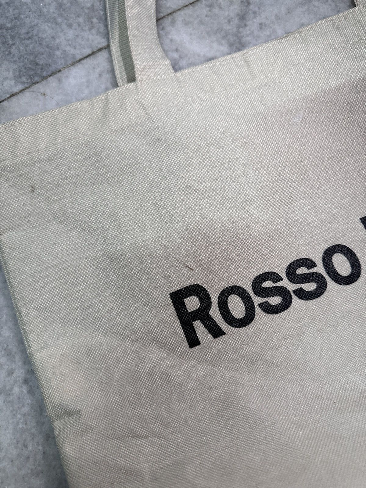 Designer × Japanese Brand × Vintage Rosso Bianco Tote Bag Size ONE SIZE - 5 Thumbnail