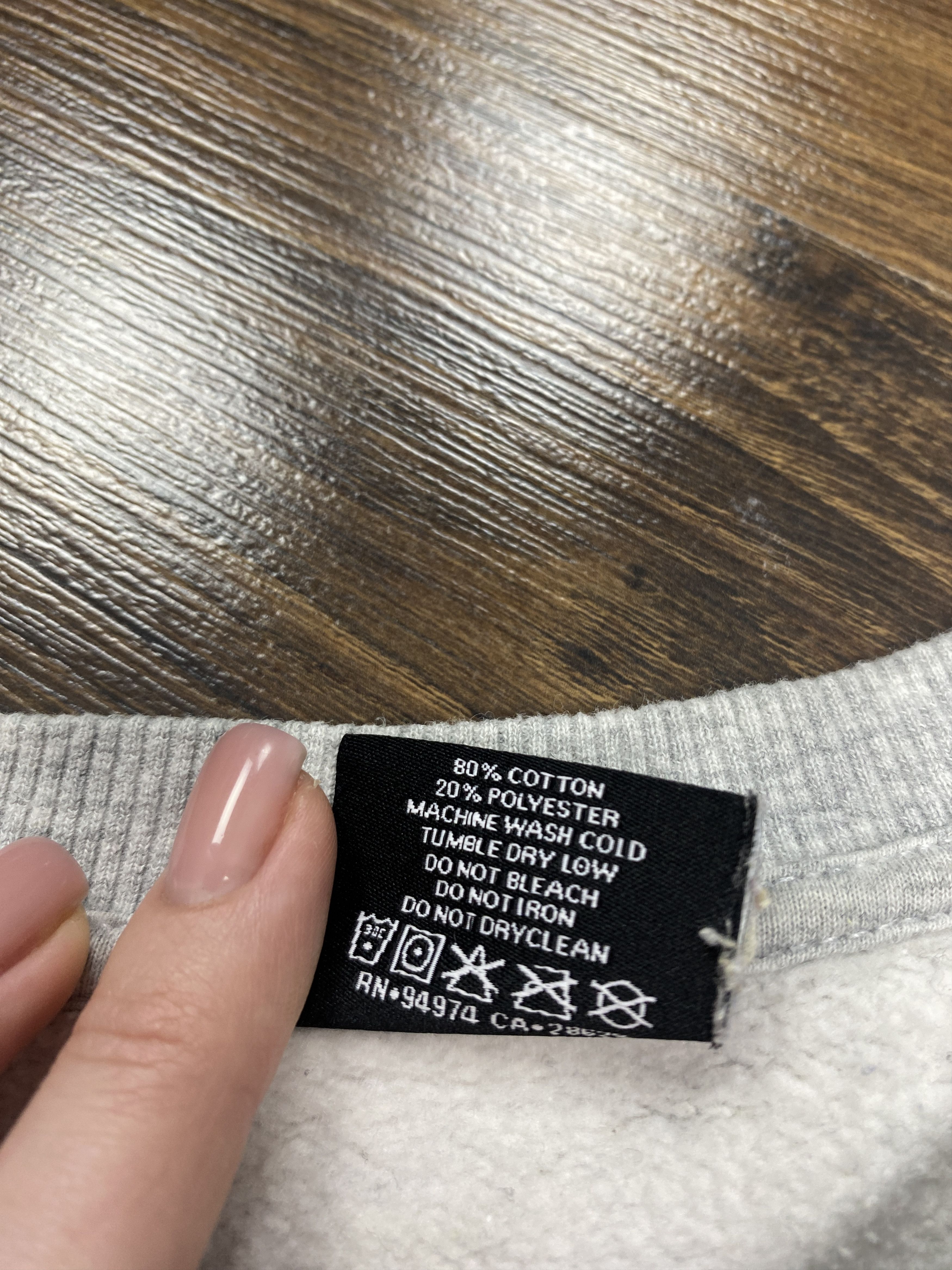 Stussy × Vintage Stussy mens crew neck sweatshirt Size US S / EU 44-46 / 1 - 5 Thumbnail