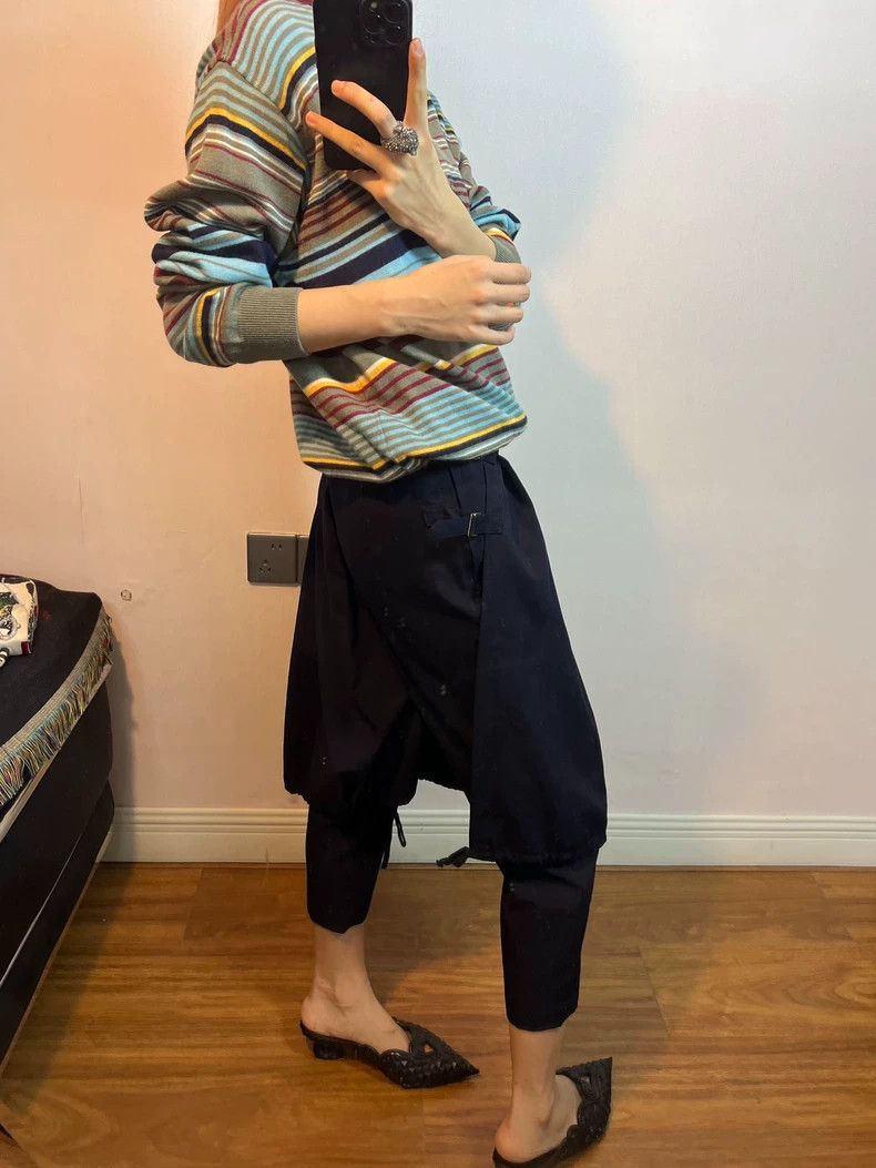 Comme des Garcons Comme Des Garcons size M Bud pleated trouser skirt Size 24" / US 00 / IT 34 - 8 Thumbnail