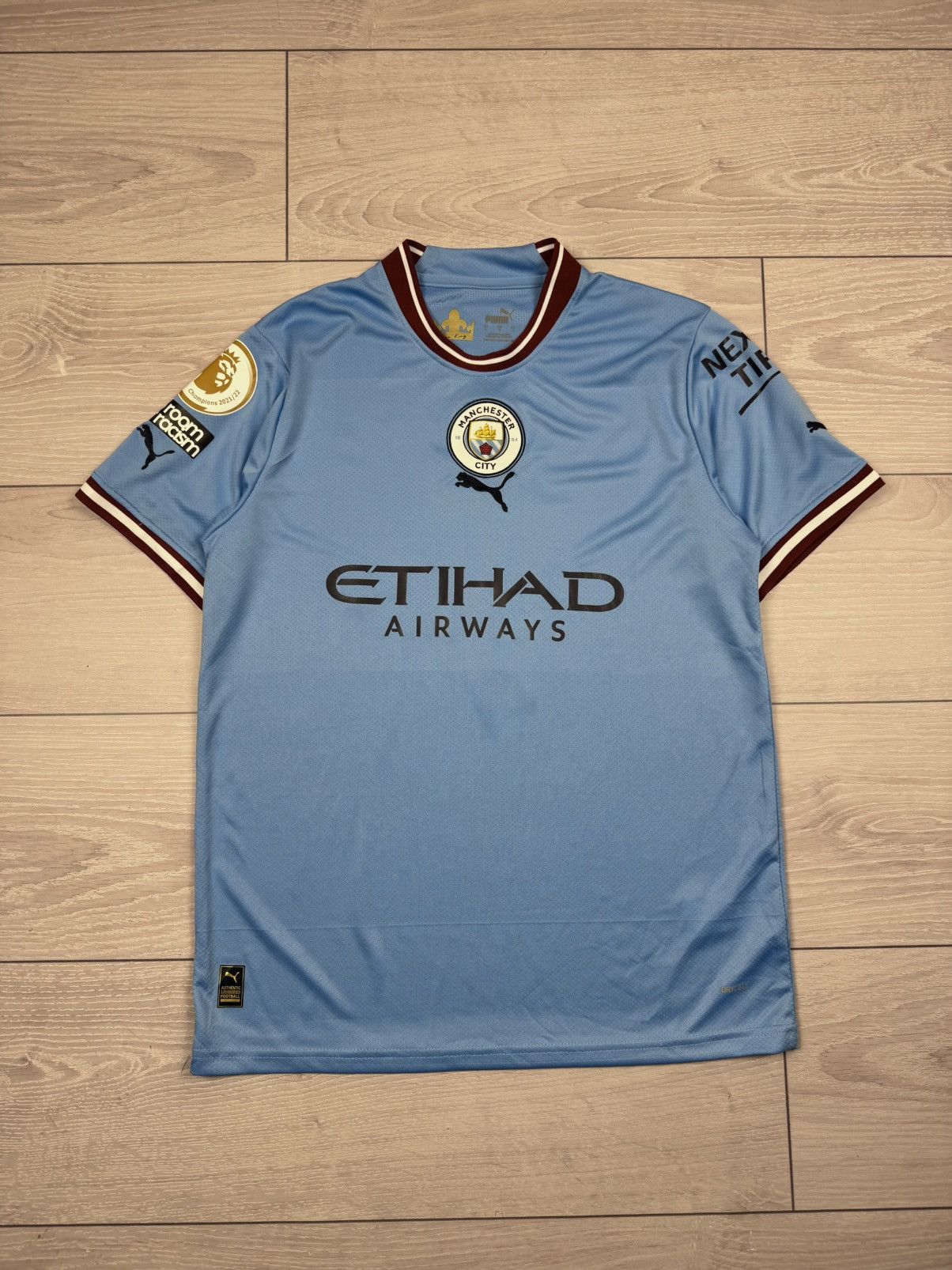 Puma Manchester City Puma 2021/2022 Home Jersey #9 Haaland Size US L / EU 52-54 / 3 - 1 Thumbnail