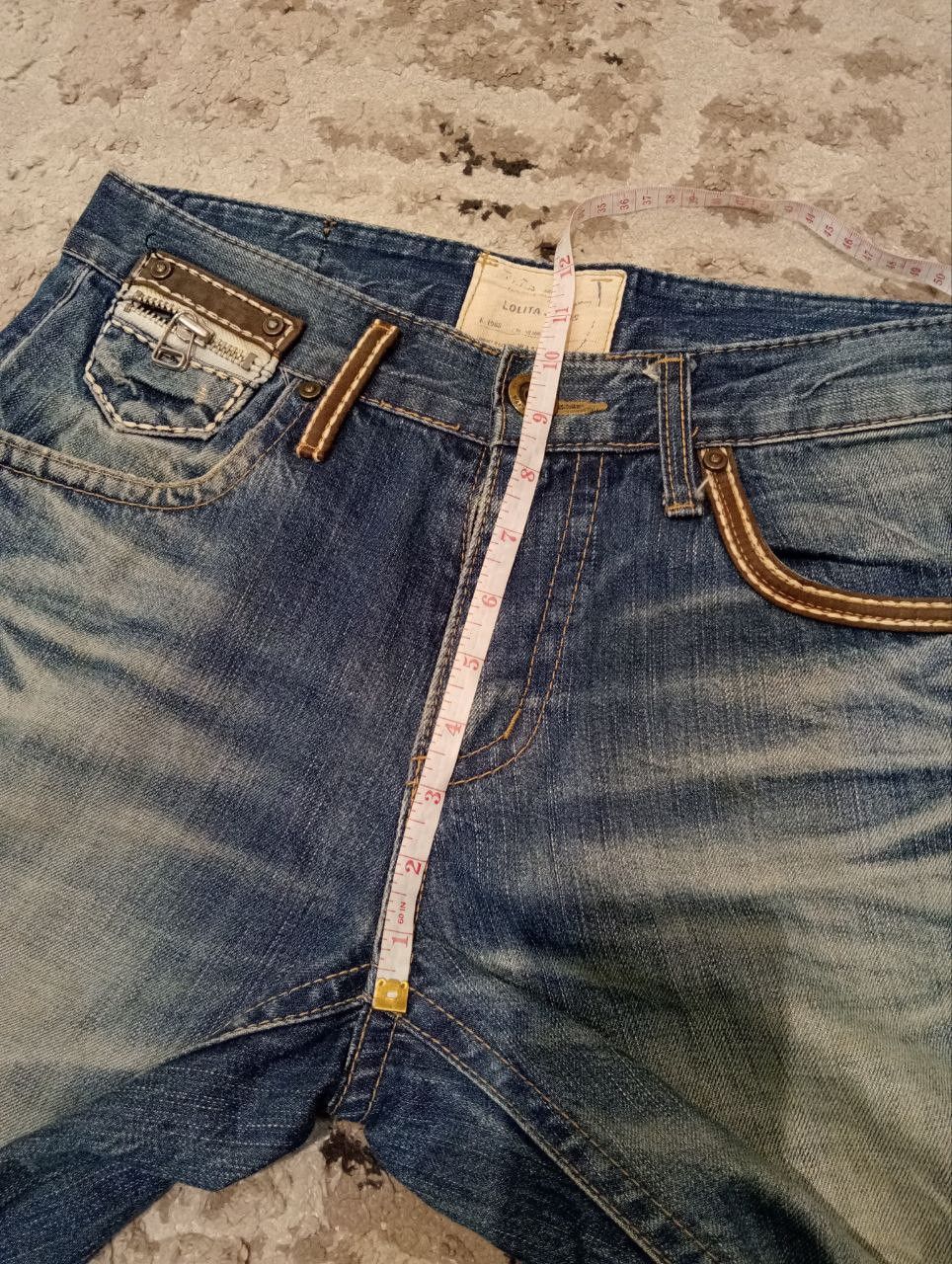 Japanese Brand JAPANESE LOLITA by CONCERT CLUB WASHED JEANS Size US 31 - 15 Thumbnail