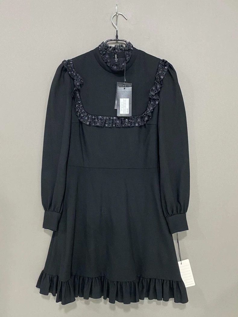 Saint Laurent Paris Saint Laurent Paris Black Dress 2505-Nextarrow Size XS / US 0-2 / IT 36-38 - 1 Thumbnail