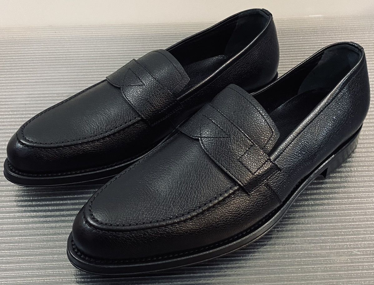 Jil Sander Jil Sander x RAF SIMONS black stitched up loafer 42 NEW Size US 9 / EU 42 - 6 Thumbnail