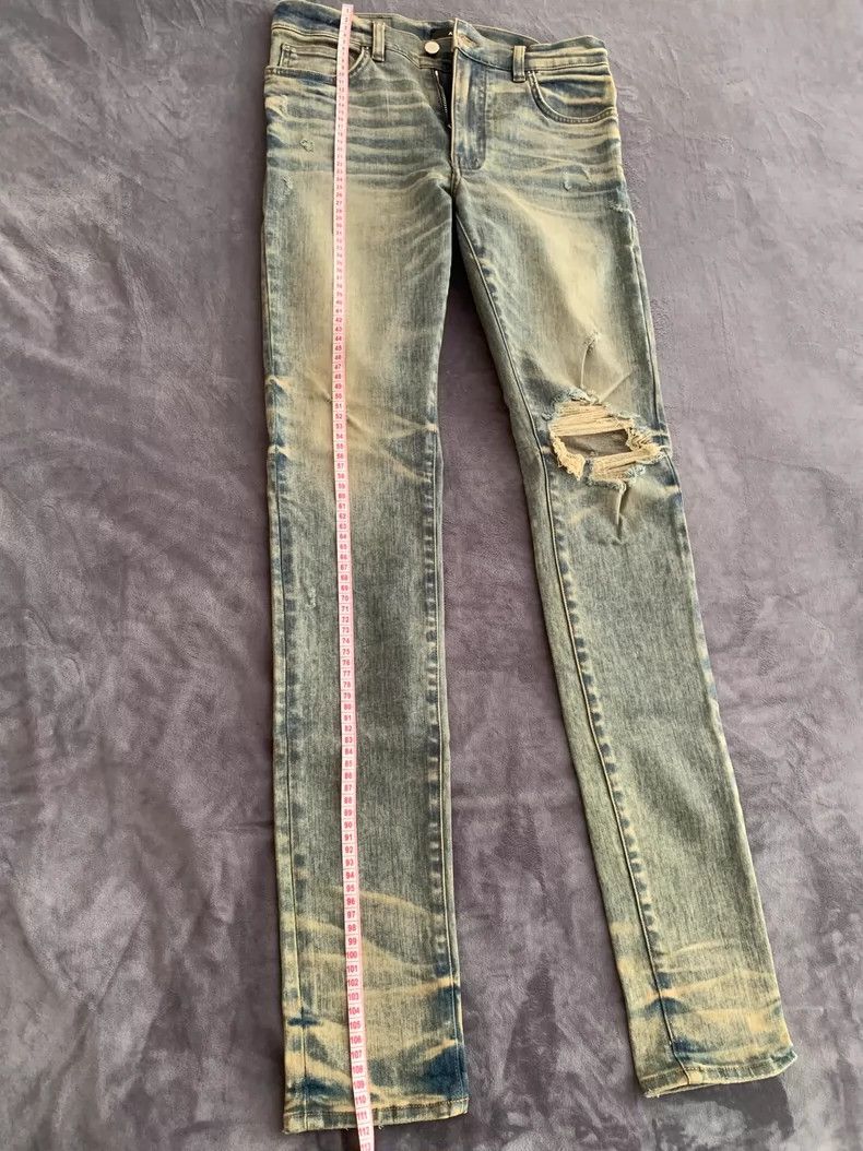 Amiri Amiri Washed to destroy jeans 2502-Nextarrow Size US 31 - 6 Thumbnail