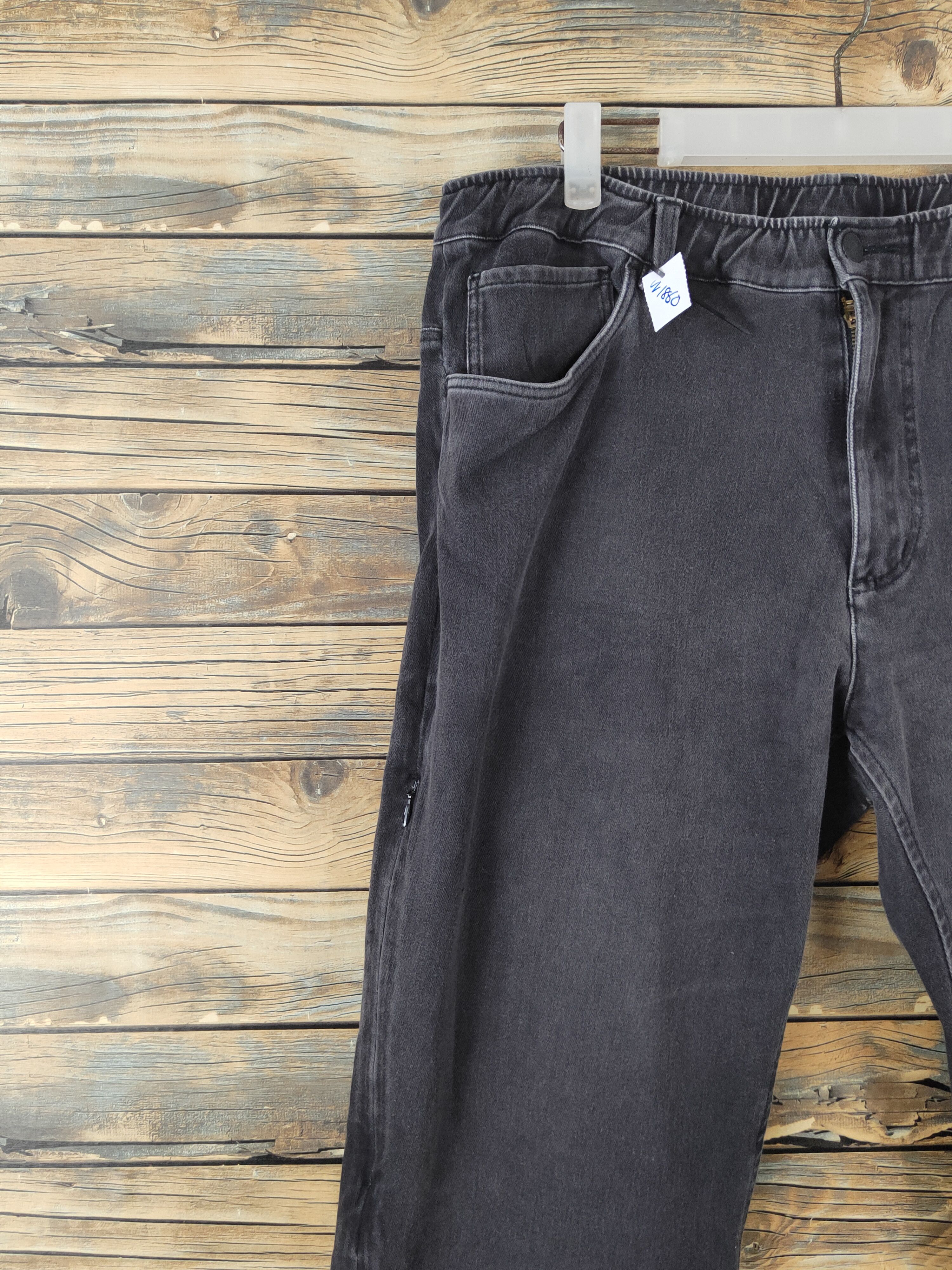 DC Dcshoecousa Black Distressed Soft denim Jeans #W1860 Size US 34 / EU 50 - 3 Thumbnail