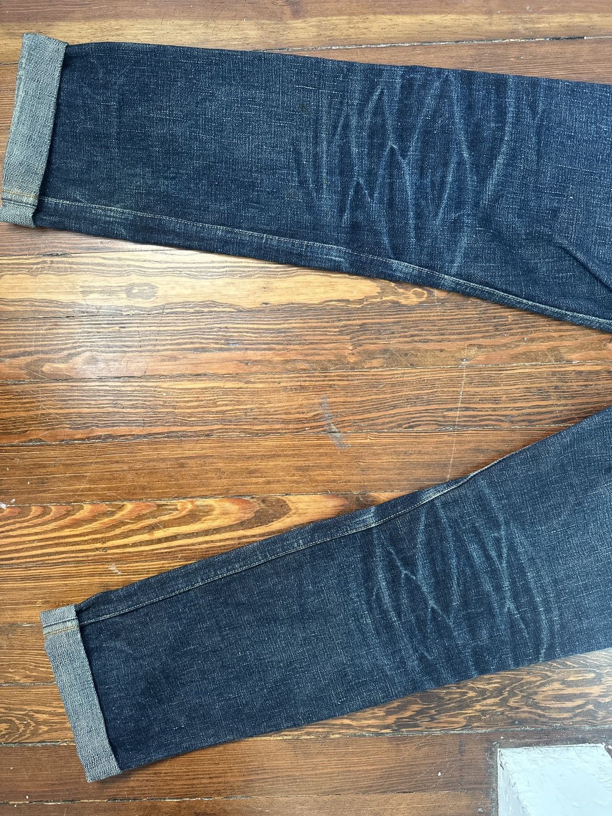 Left Field Nyc Left field NYC 18 oz collect slub denim Size US 31 - 3 Thumbnail