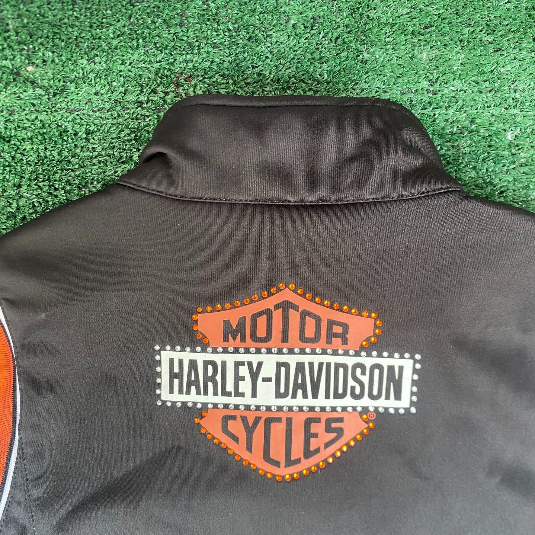 Harley Davidson Vintage Y2K Harley Davidson Jacket Motorcycle Logo Full Zip Size M / US 6-8 / IT 42-44 - 6 Thumbnail