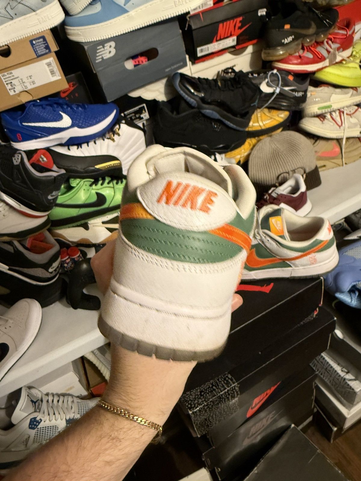 Nike Nike dunk low Ny vs Ny sz 12 Size US 12 / EU 45 - 4 Thumbnail