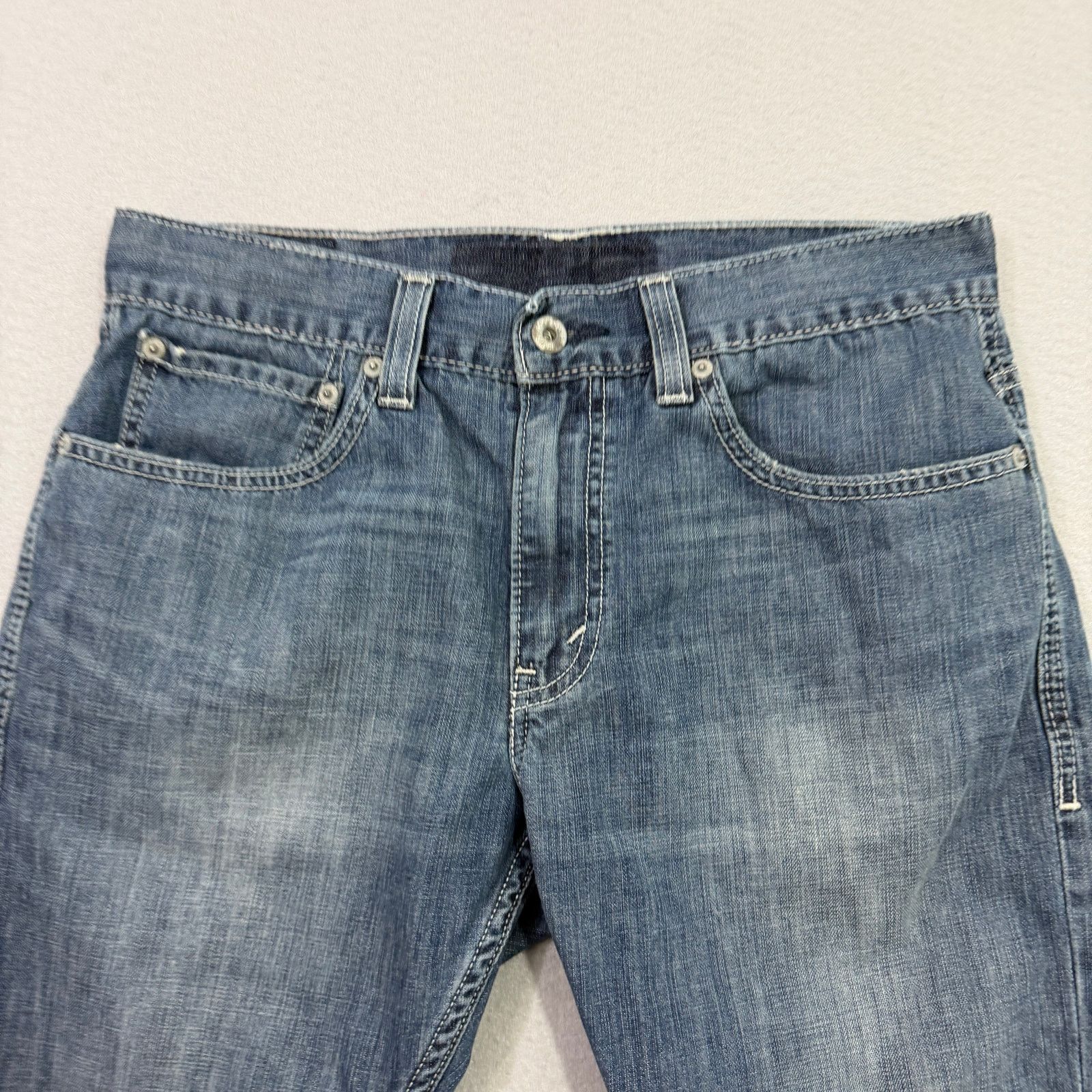 Levi's Vintage Levis 511 Jean Shorts Mens 33 Blue 11" Inseam Skinny Size US 33 - 2 Thumbnail