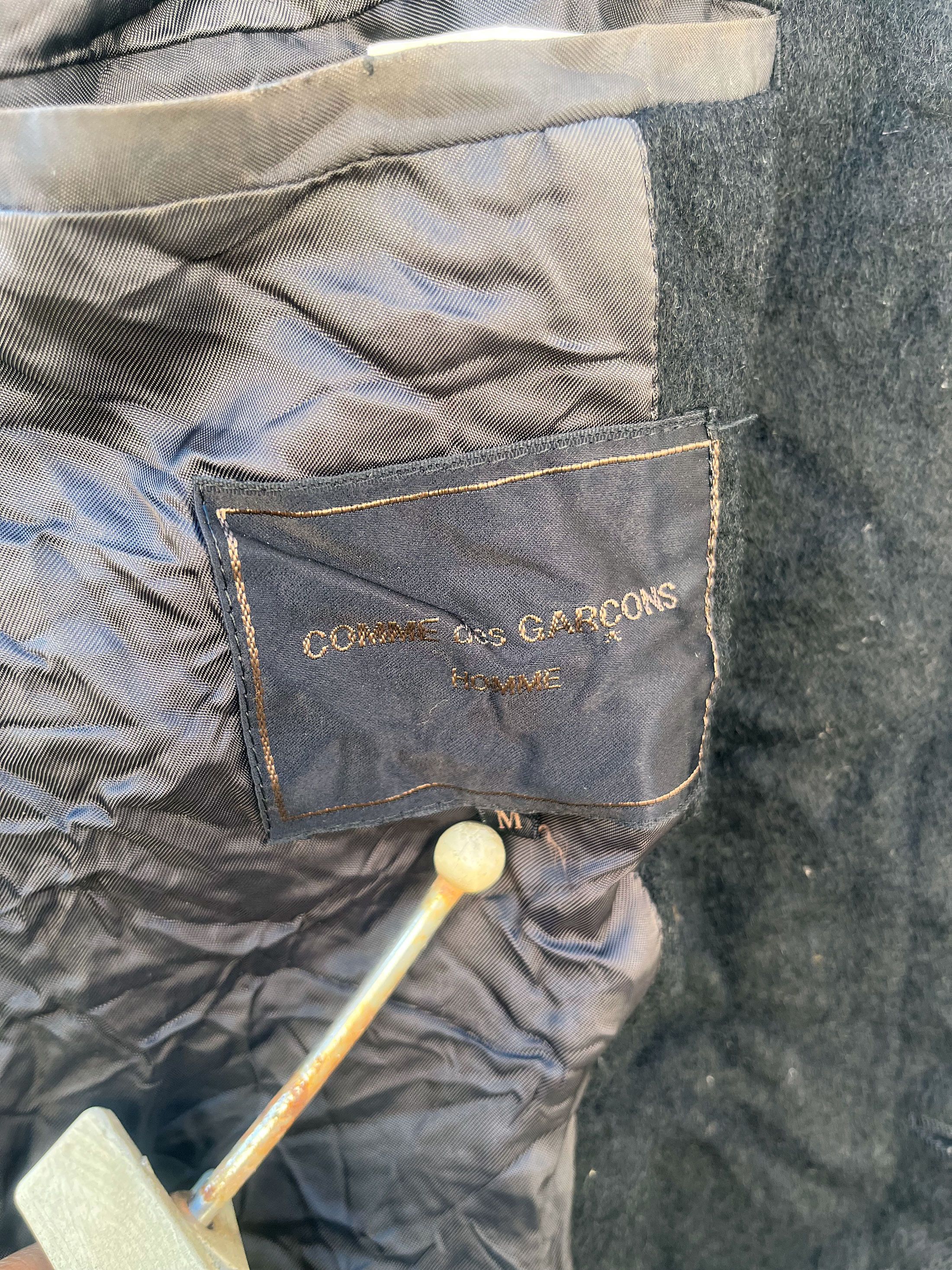 Comme des Garcons Homme Comme des Garcons Collared Long Coat Jacket Size US M / EU 48-50 / 2 - 9 Thumbnail
