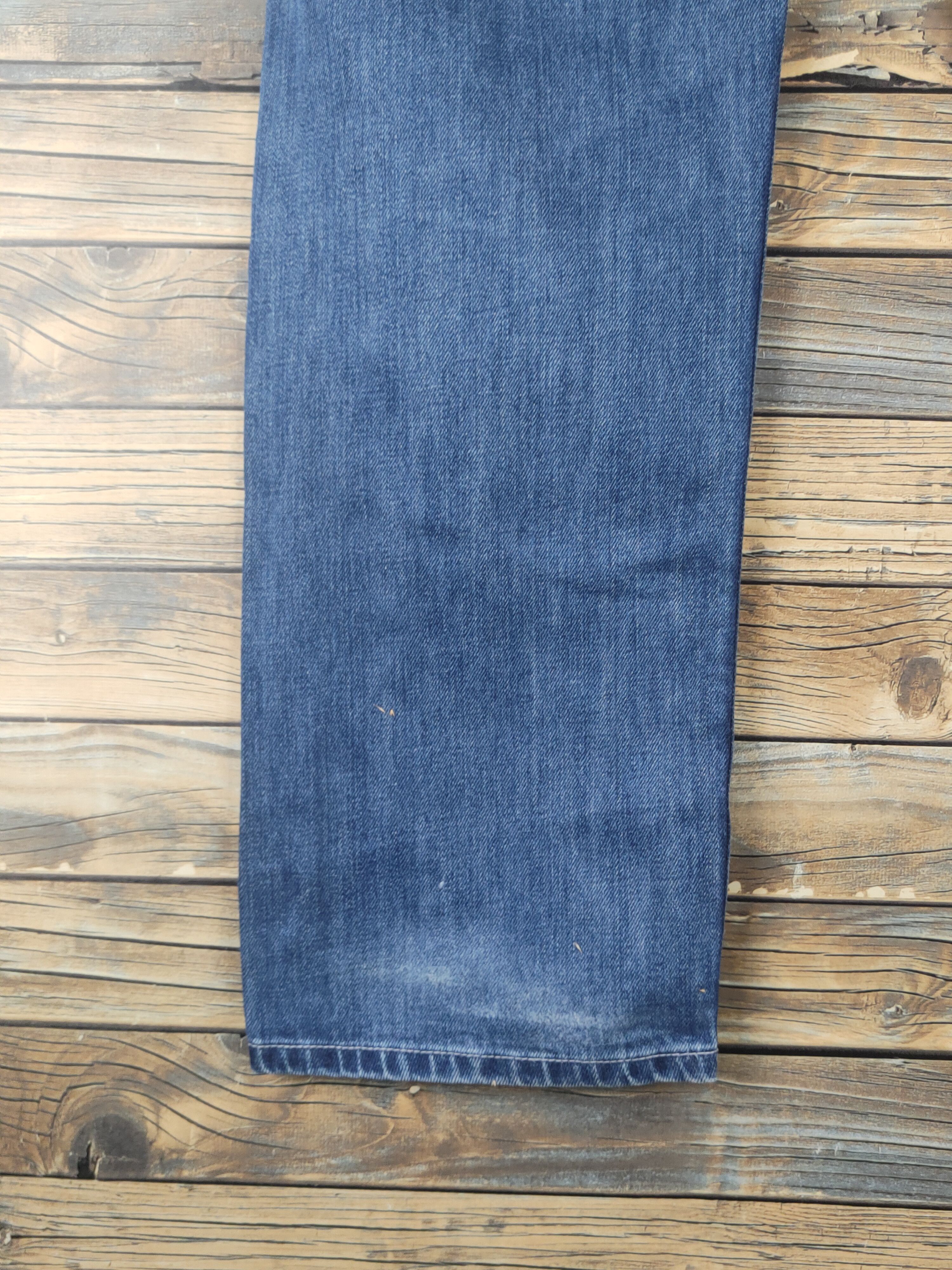 Levi's DL Levi's Blue Distressed Ripped Jeans #1638 Size US 36 / EU 52 - 9 Thumbnail