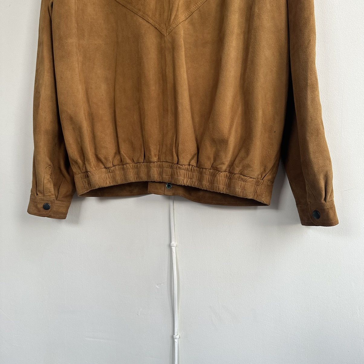 Other VINTAGE SUEDE LEATHER TRUCKER JACKET Size US M / EU 48-50 / 2 - 15 Thumbnail