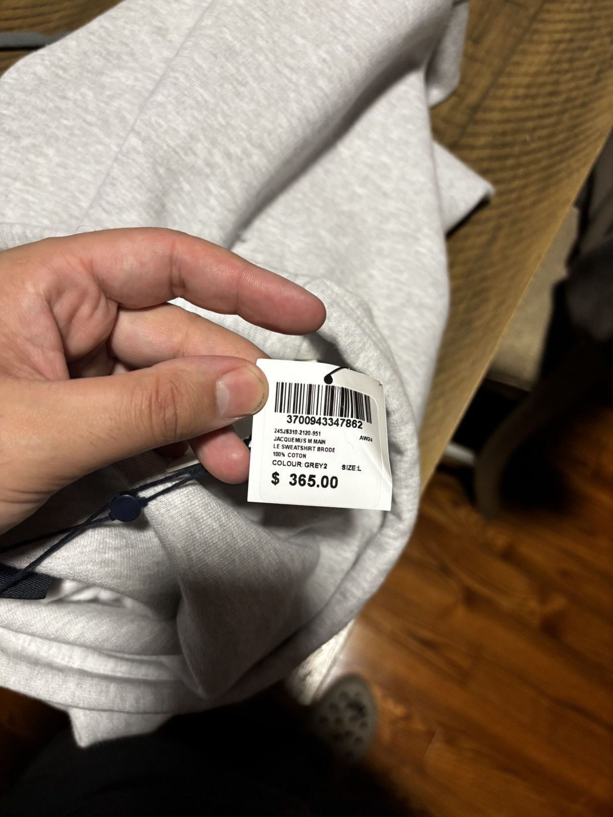 Jacquemus × Vintage Jacquemus Le Sweater Brode Size US L / EU 52-54 / 3 - 10 Thumbnail