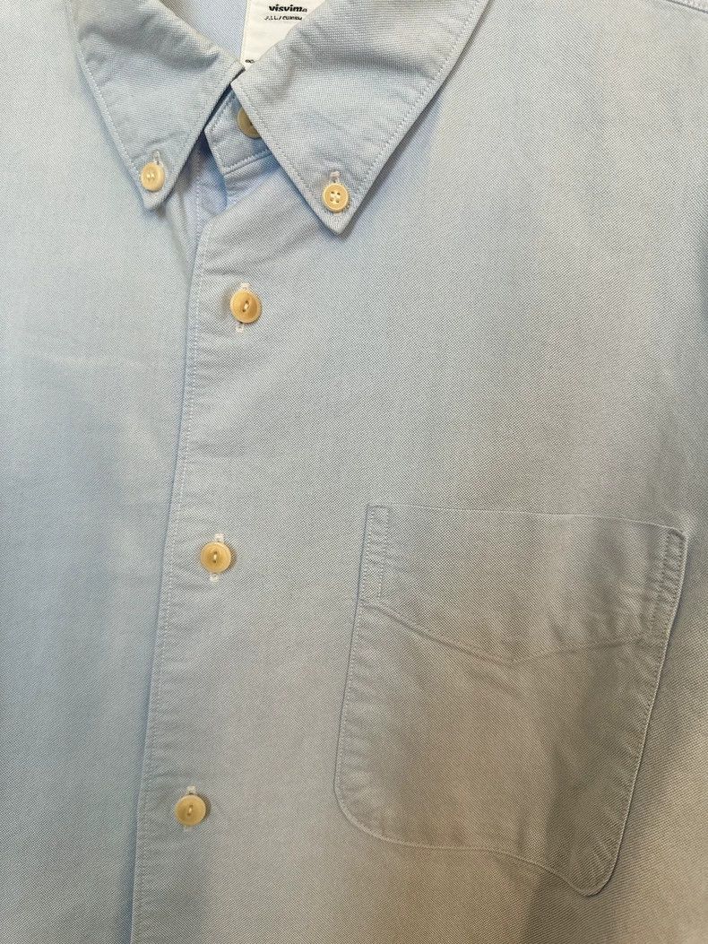 Visvim visvim Water Drop Cashew Flower Light Blue Shirt 2505-Nexta Size US L / EU 52-54 / 3 - 5 Thumbnail