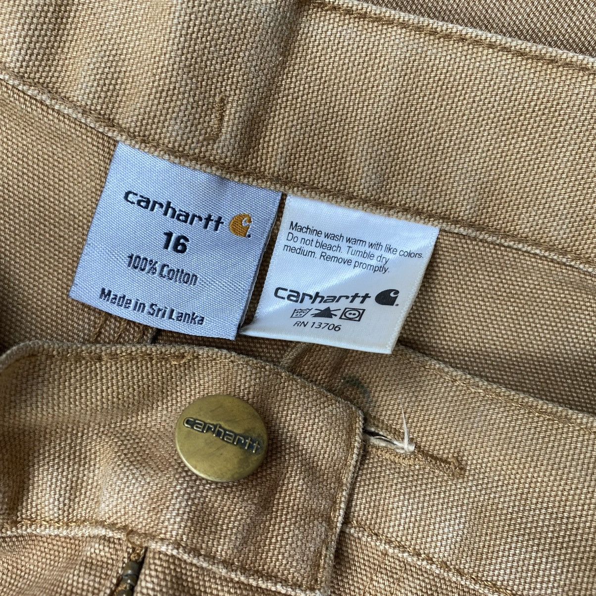Carhartt × Vintage OG Vintage 90s USA Carhartt Carpenter Brown Size US 30 / EU 46 - 5 Thumbnail