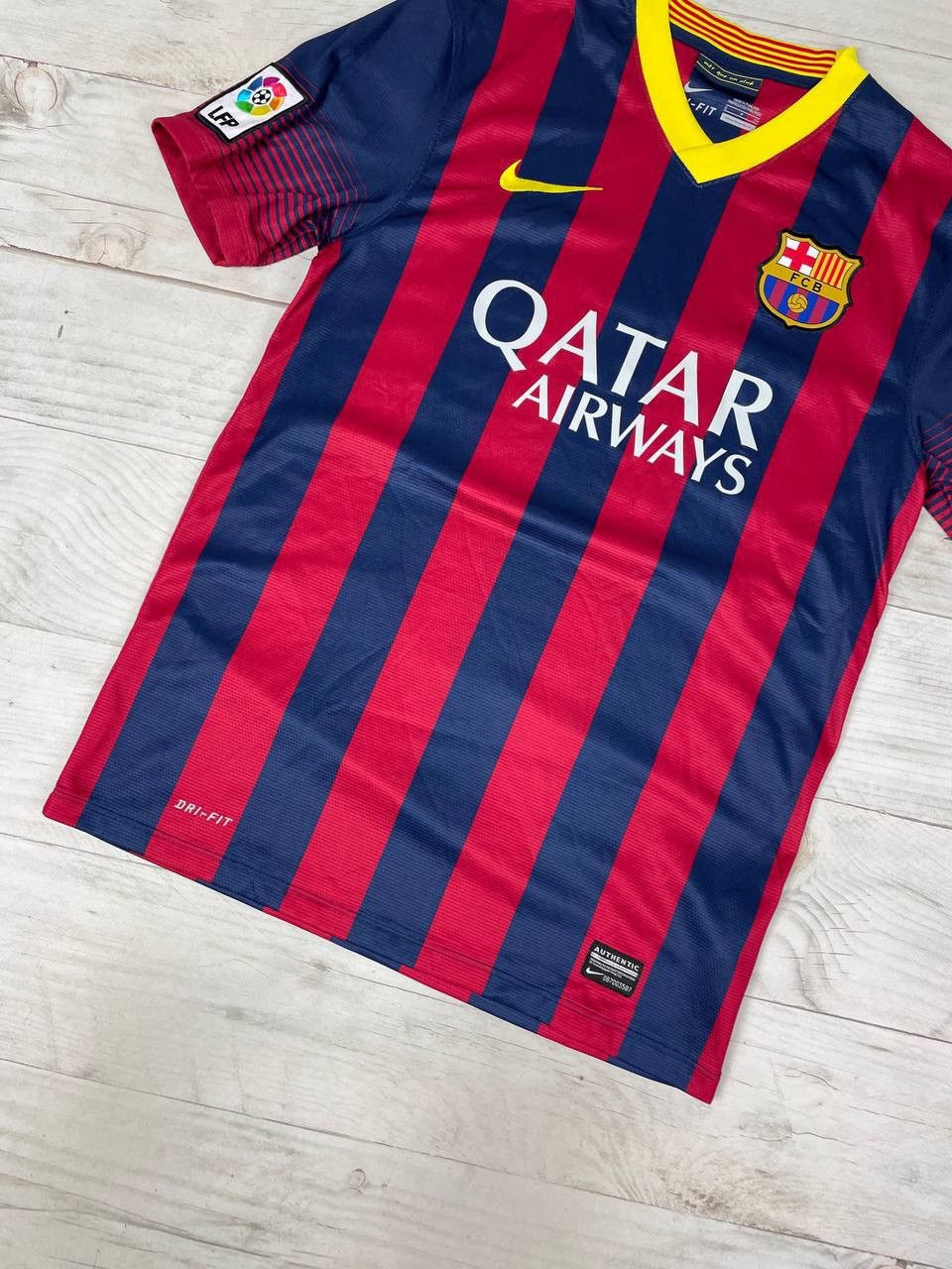 Nike Nike Barcelona 2013 2014 Home Football Shirt Soccer Jersey Size US S / EU 44-46 / 1 - 3 Thumbnail