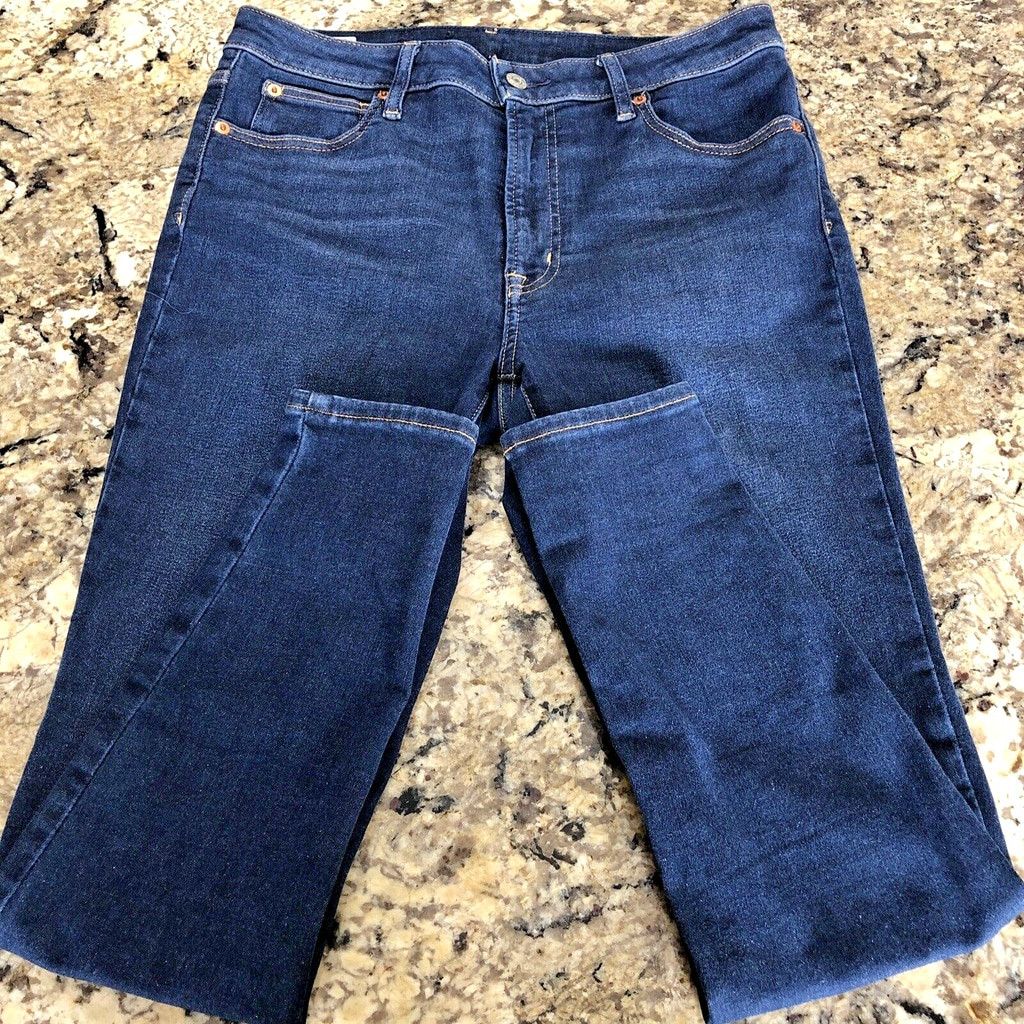 Gap Size 30 Gap Ace Jeans Womens Denim Stretchy Tapered Blue Size 30" / US 8 / IT 44 - 1 Thumbnail