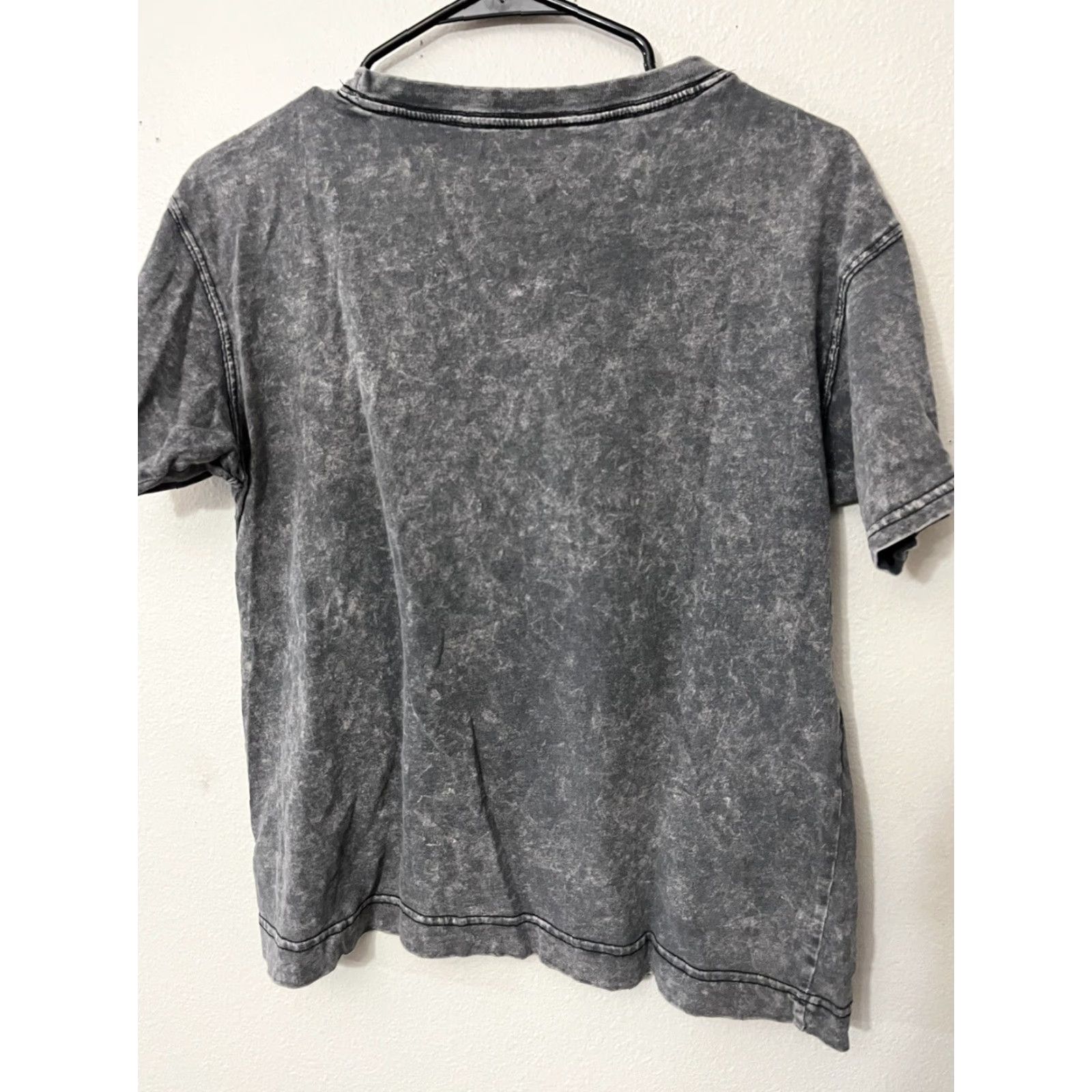 Champion Champion T-Shirt Women's Small Gray Wash Out Short Sleeve Crew Neck 100% Cotton Regular Size S Womens Size 28" / US 6 / IT 42 - 2 Thumbnail