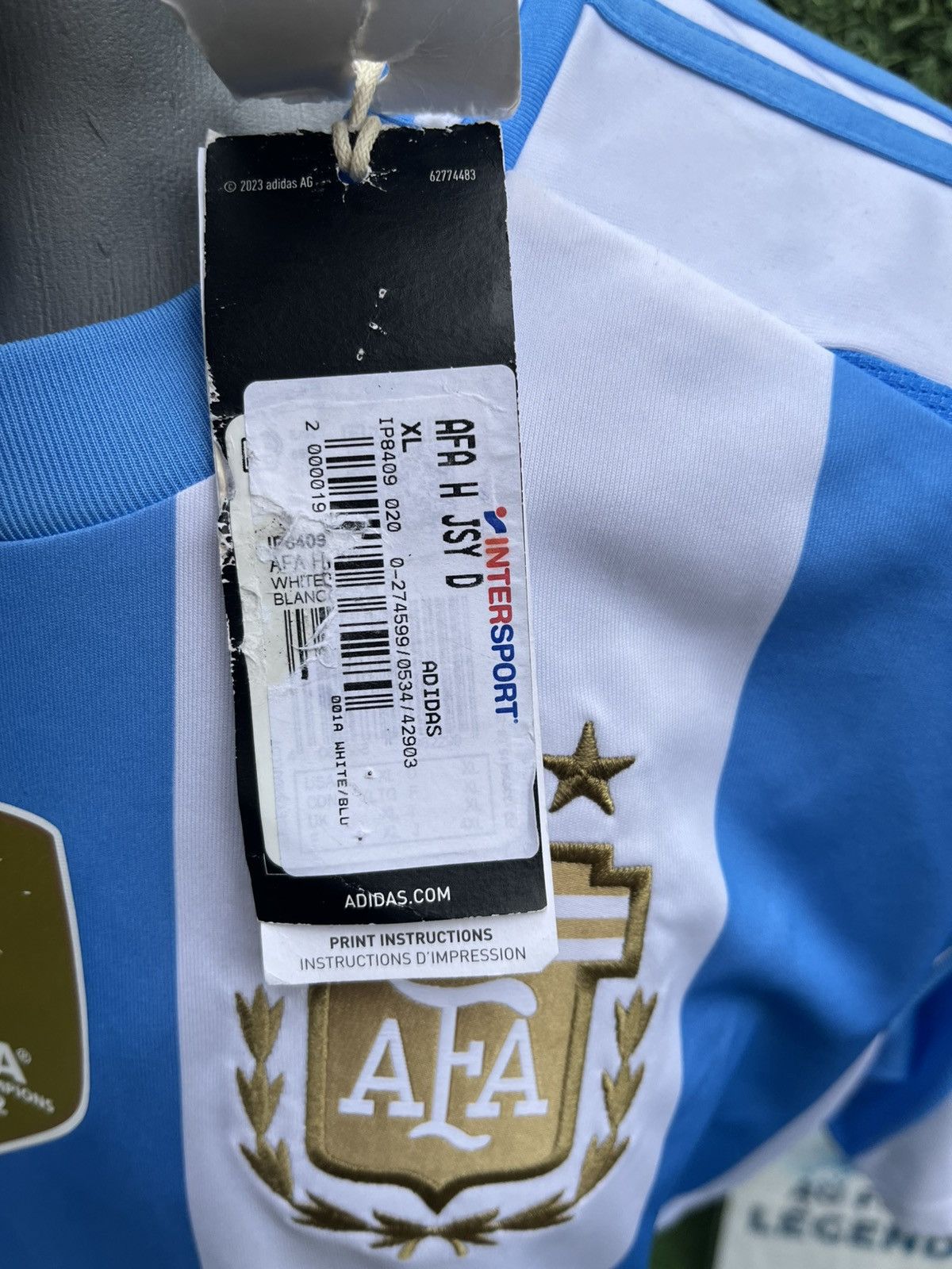 Adidas Jersey argentina messi Size US XL / EU 56 / 4 - 3 Thumbnail